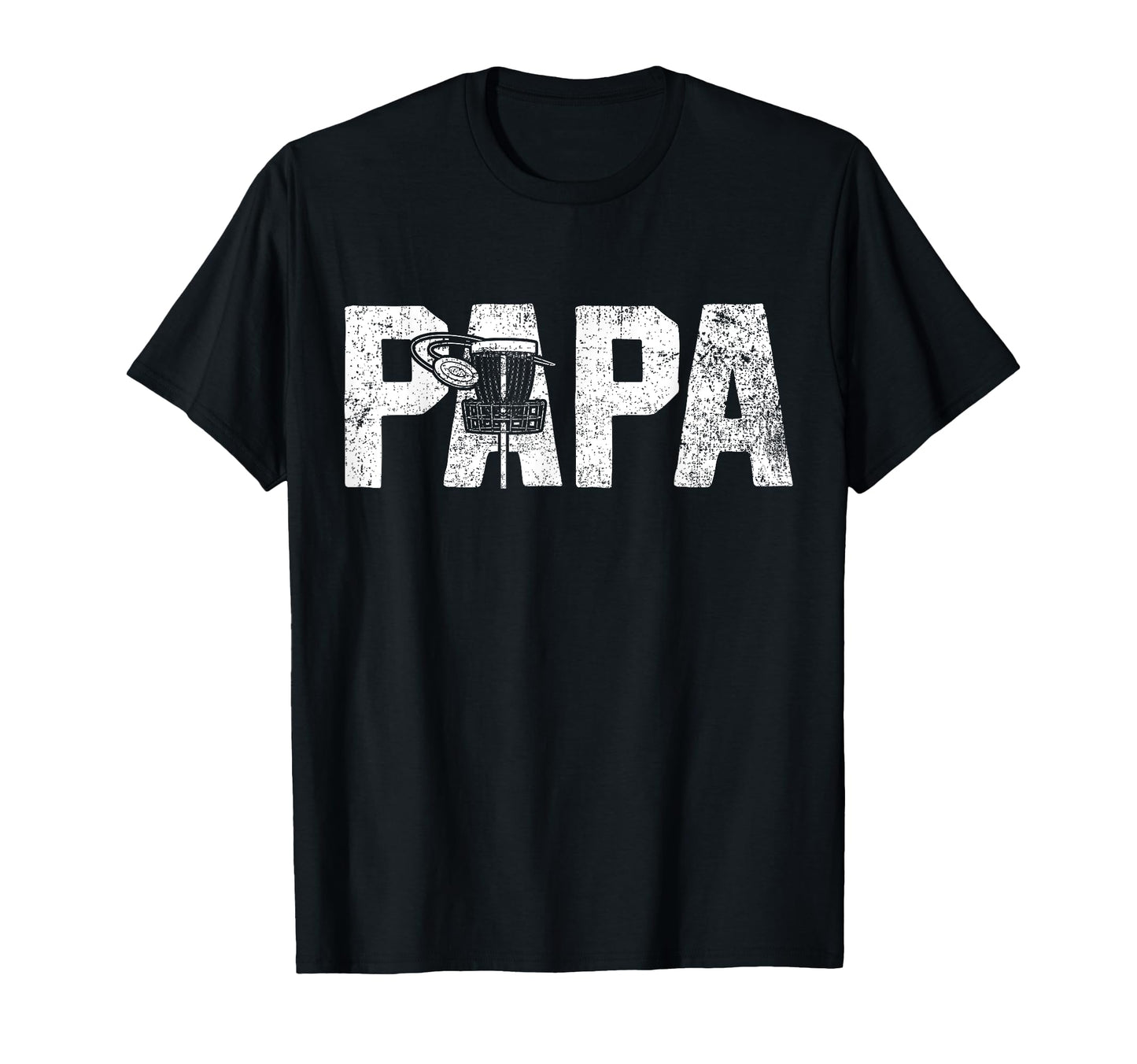 Disc Golf Papa Dad Disc Golfing T-Shirt - Graphic Print Unisex - T-Shirt, Sweatshirt, Hoodie