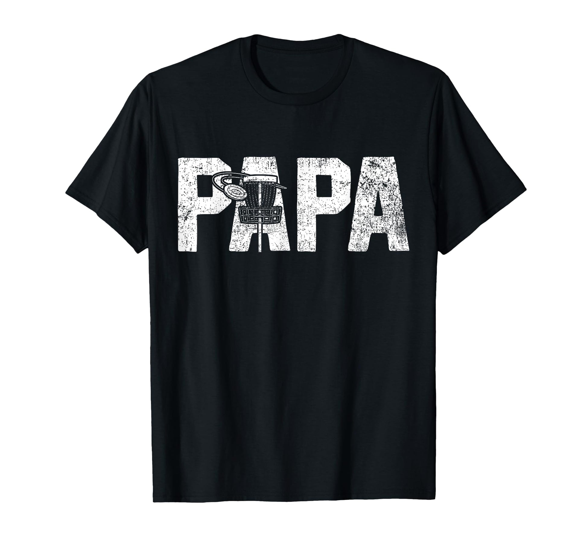 Disc Golf Papa Dad Disc Golfing T-Shirt - Graphic Print Unisex - T-Shirt, Sweatshirt, Hoodie