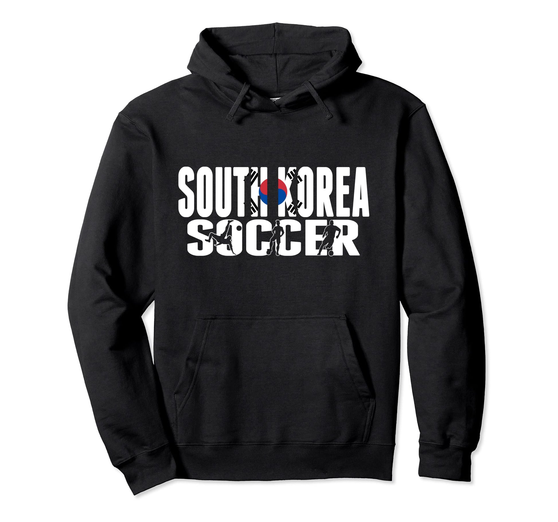 South Korea Soccer Fans Jersey Korean Hoodie - Fun Novelty Design Unisex - T-Shirt, Sweatshirt, Hoodie