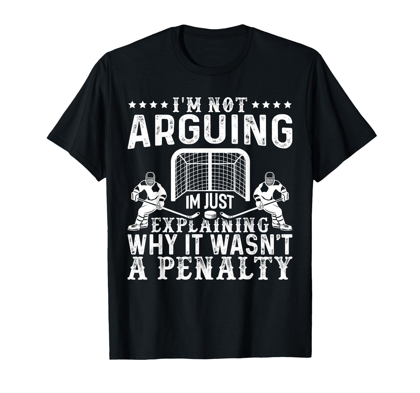 Hockey Player Arguing Gift Funny Ice T-Shirt - Streetwear Style Unisex - T-Shirt, Sweatshirt, Hoodie