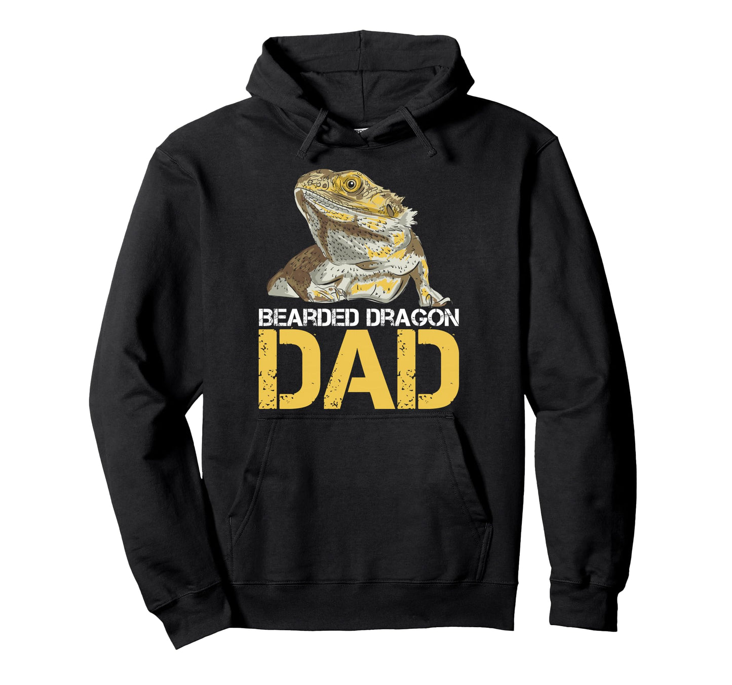 Bearded Dragon Dad Daddy Father Hoodie - Aesthetic Graphic Unisex - T-Shirt, Sweatshirt, Hoodie
