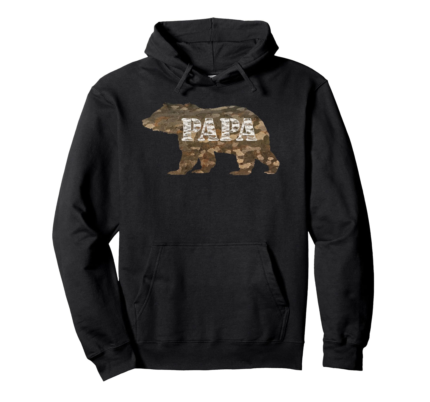 Papa Bear Fathers Day Funny Gift Hoodie - Casual Everyday Wear for Adults - T-Shirt, Sweatshirt, Hoodie