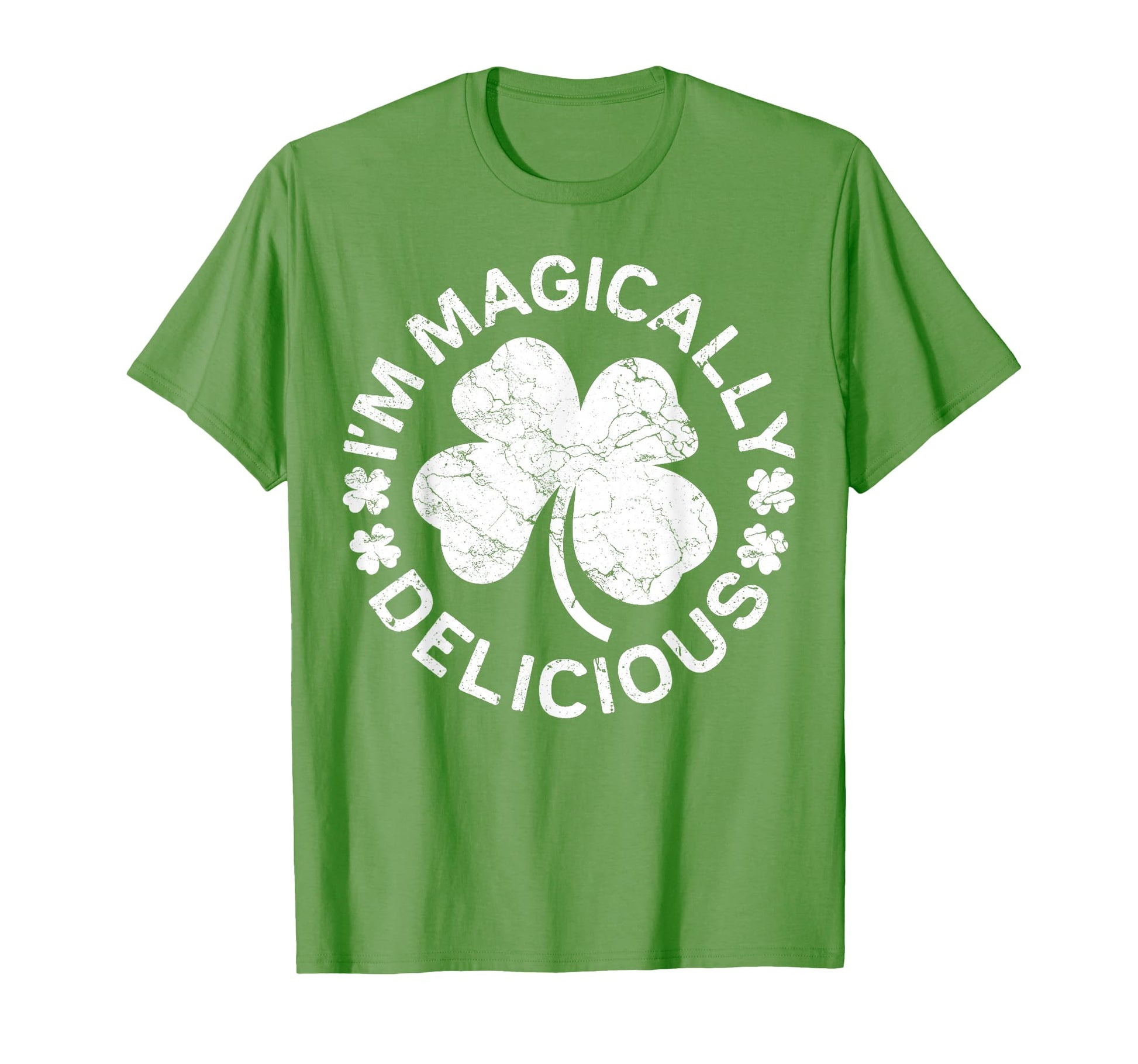 Im Magically Delicious St Patricks Day T-Shirt - Minimalist Print Men Women - T-Shirt, Sweatshirt, Hoodie