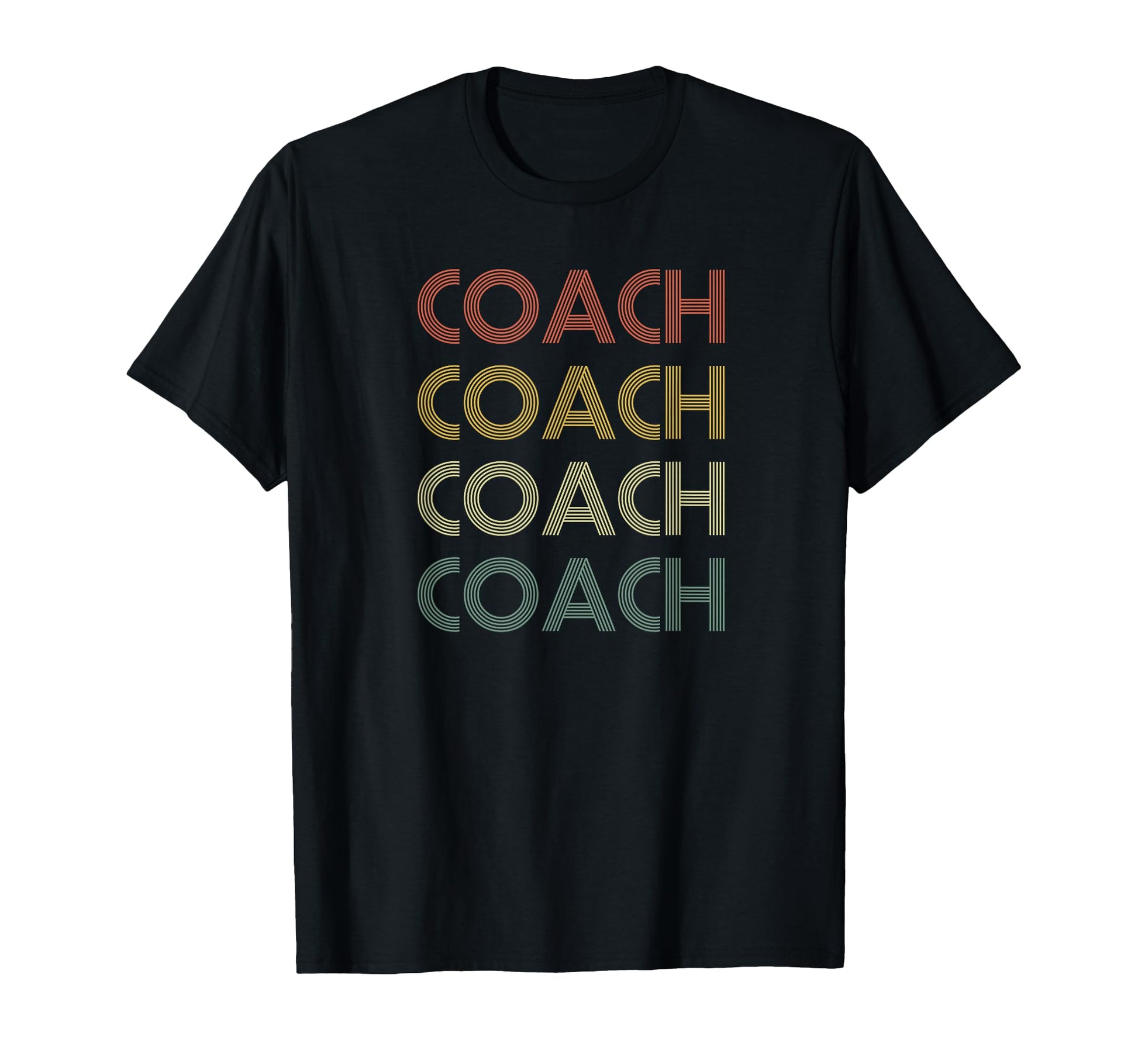 Coach Retired Husband Dad T-Shirt - Unique Graphic Unisex - T-Shirt, Sweatshirt, Hoodie