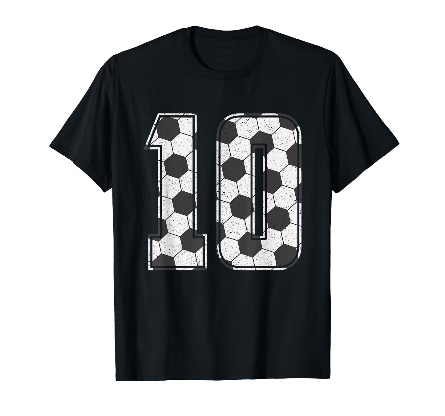 Soccer Player Number 10 Ten Soccer T-Shirt - Novelty Apparel Unisex - T-Shirt, Sweatshirt, Hoodie
