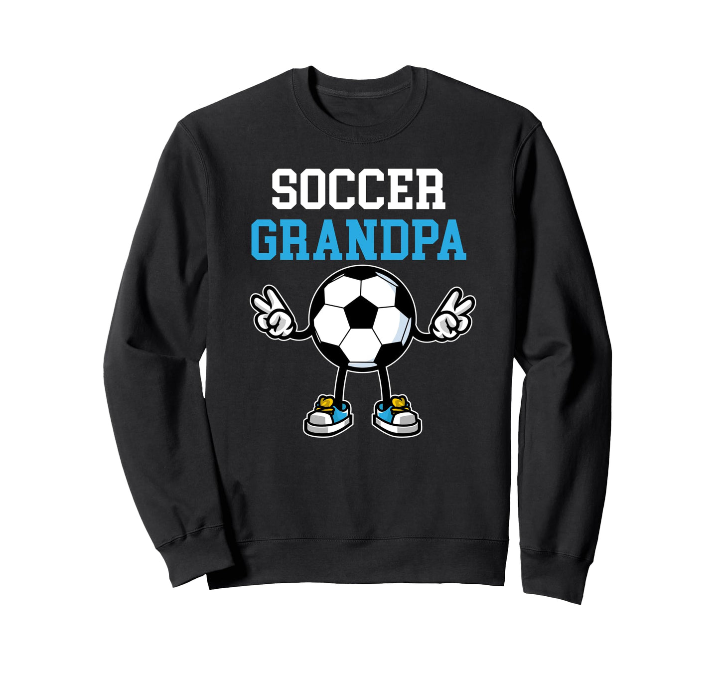 Soccer Grandpa Proud Grandpa Sweatshirt - Aesthetic Graphic for Adults - T-Shirt, Sweatshirt, Hoodie