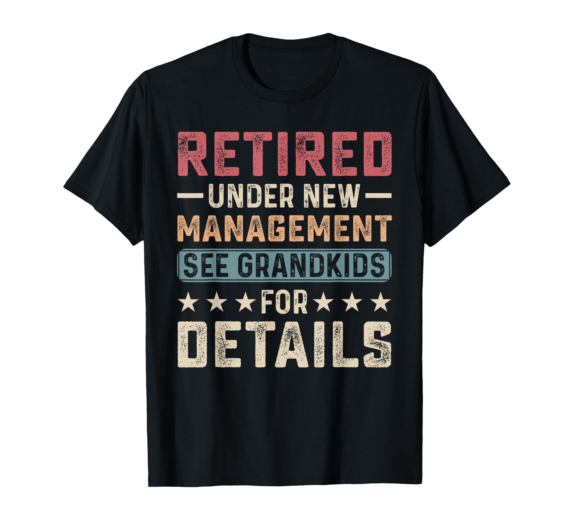 Fathers Day Retired Grandpa Retirement T-Shirt - Custom Art Print Unisex - T-Shirt, Sweatshirt, Hoodie