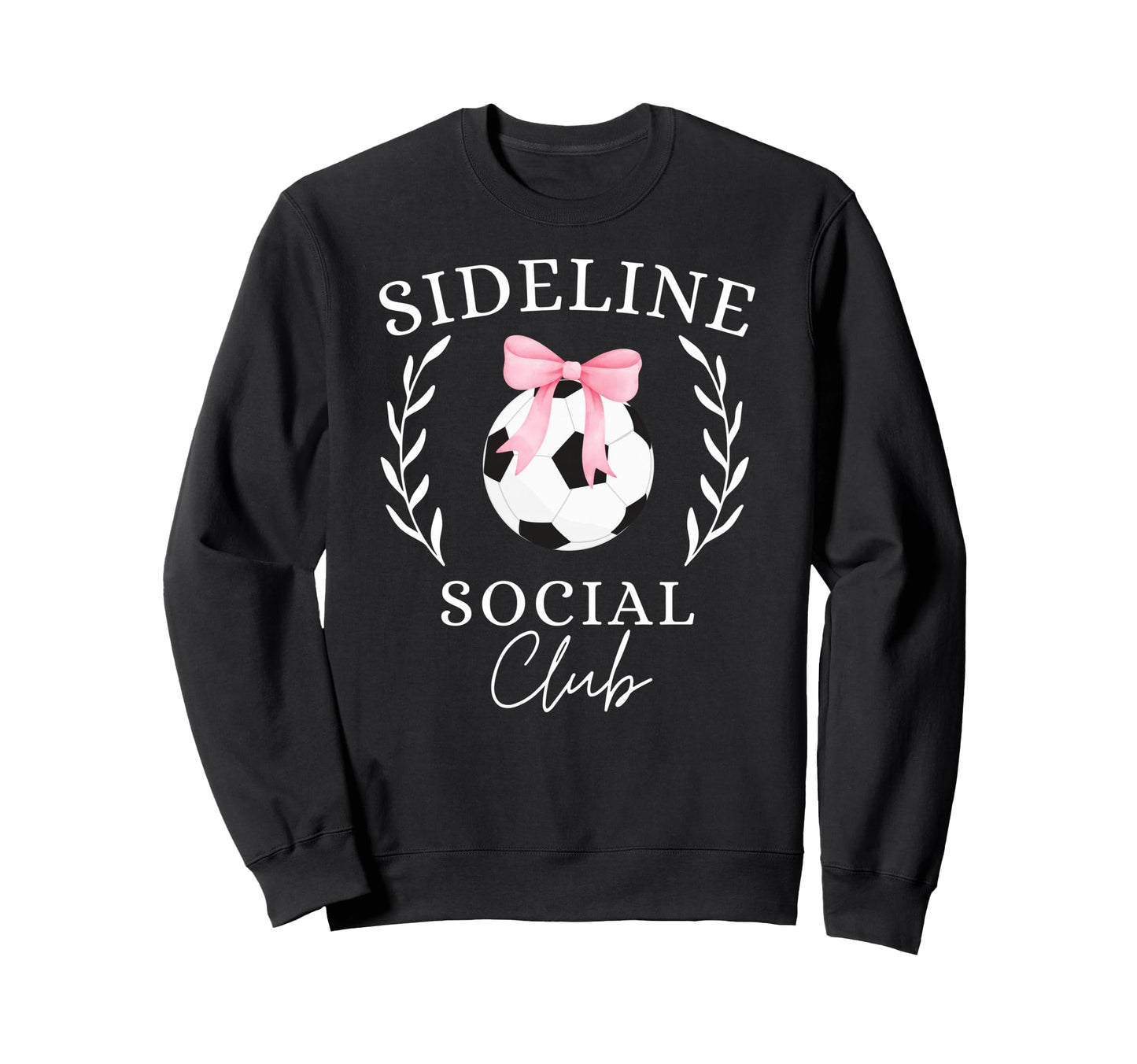 Sideline Social Club Coquette Sweatshirt - Unique Graphic for Adults - T-Shirt, Sweatshirt, Hoodie