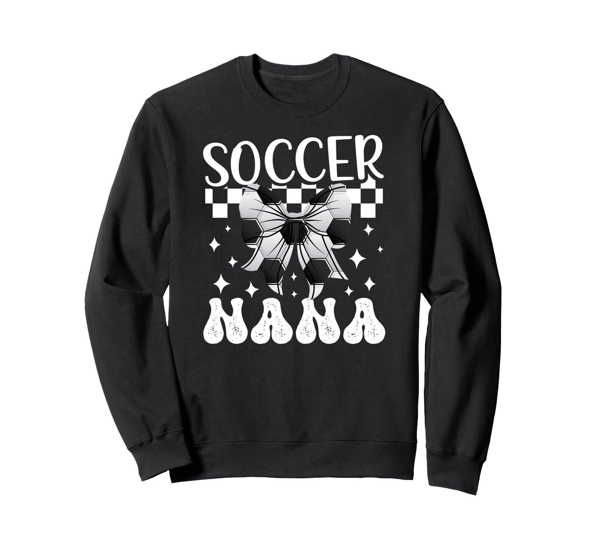 Soccer Nana Coquette Nana Soccer Sweatshirt - Custom Art Print for Adults - T-Shirt, Sweatshirt, Hoodie