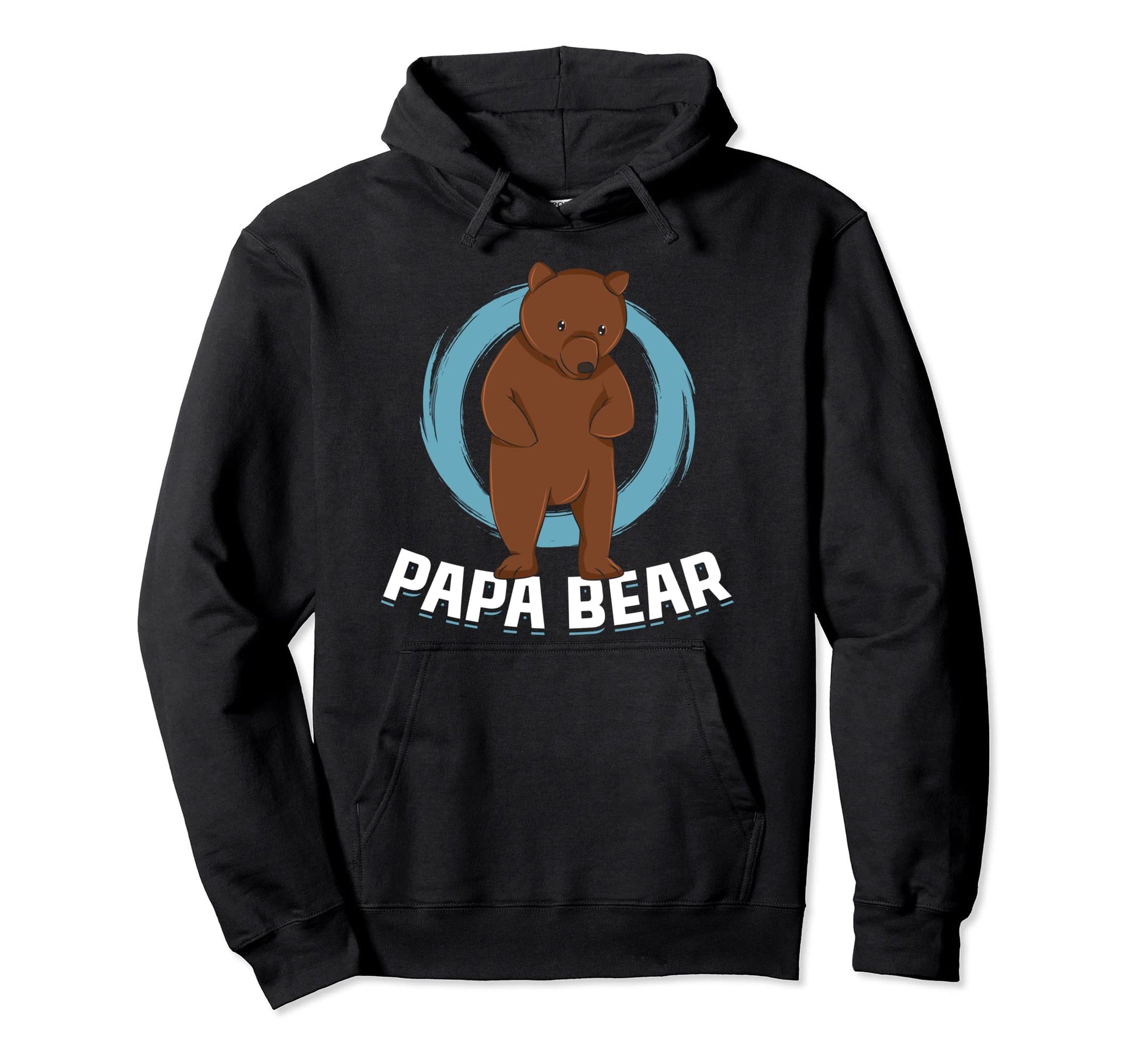 Bear Family Daddy Animal Dad Papa Bear Hoodie - Streetwear Style for Adults - T-Shirt, Sweatshirt, Hoodie