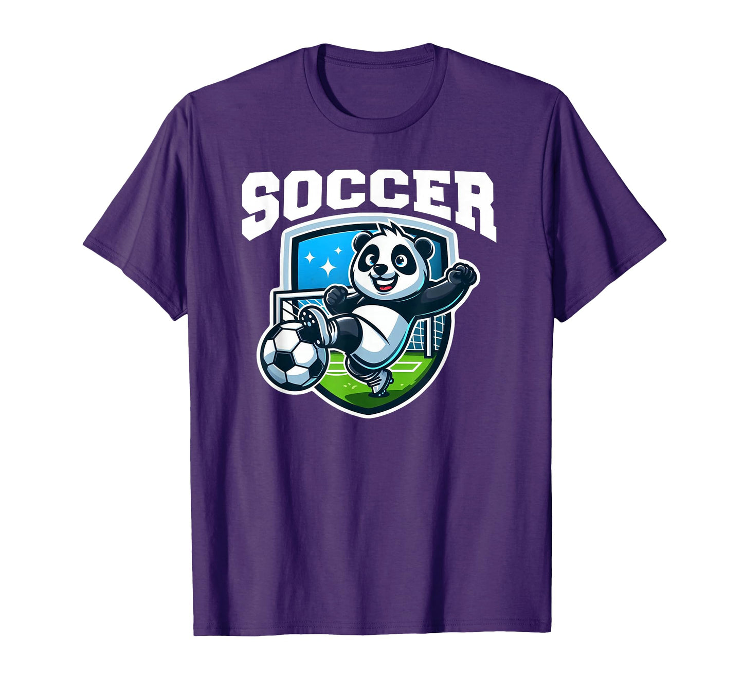 Soccer Panda Playing Soccer Games T-Shirt - Novelty Apparel Unisex - T-Shirt, Sweatshirt, Hoodie