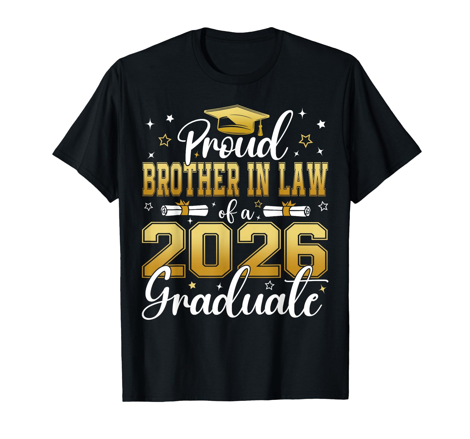 Proud Brother Law Class 2026 T-Shirt - Aesthetic Graphic for Adults - T-Shirt, Sweatshirt, Hoodie