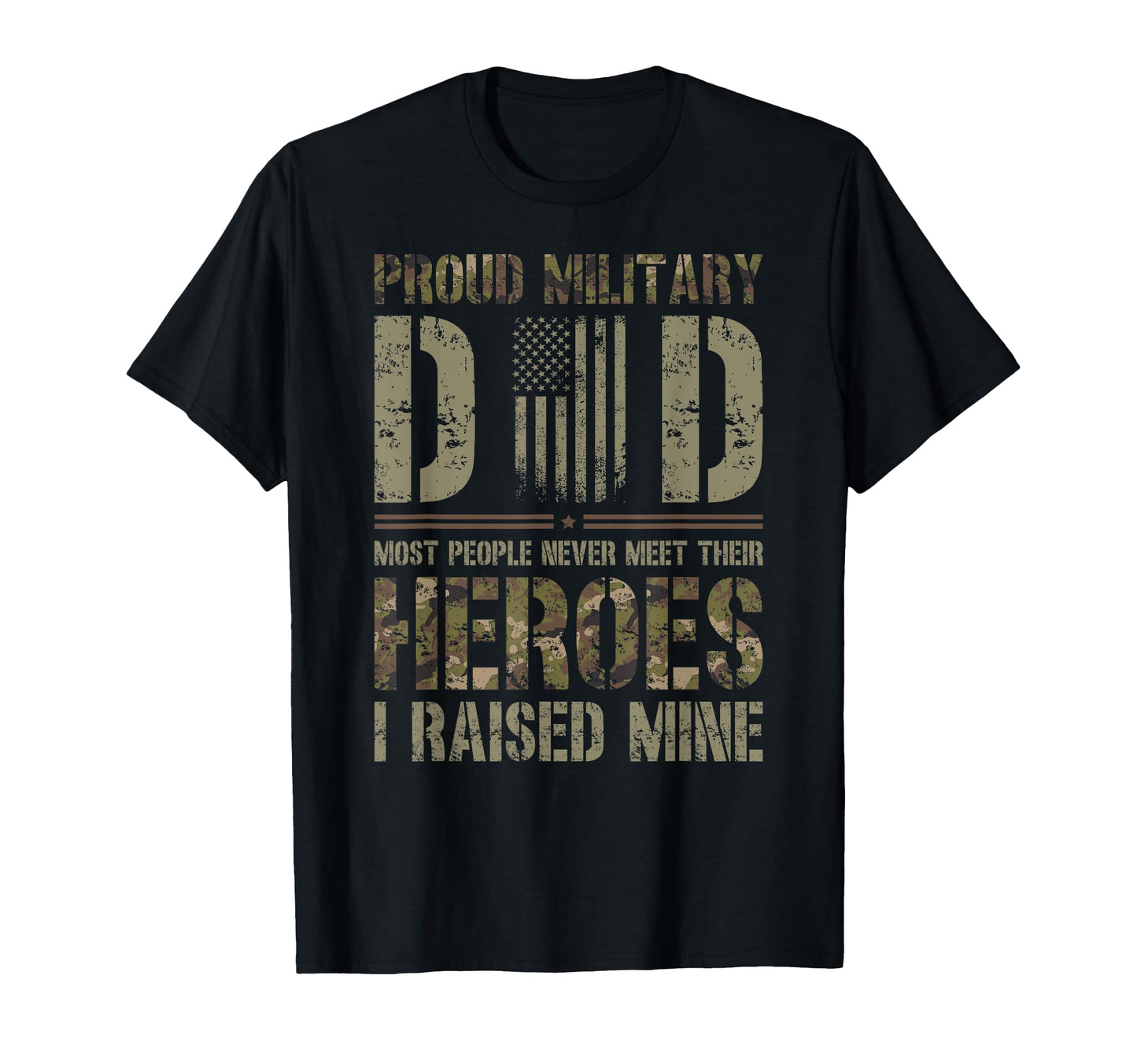 Proud Military Dad Military Father Us T-Shirt - Unique Graphic Men Women - T-Shirt, Sweatshirt, Hoodie