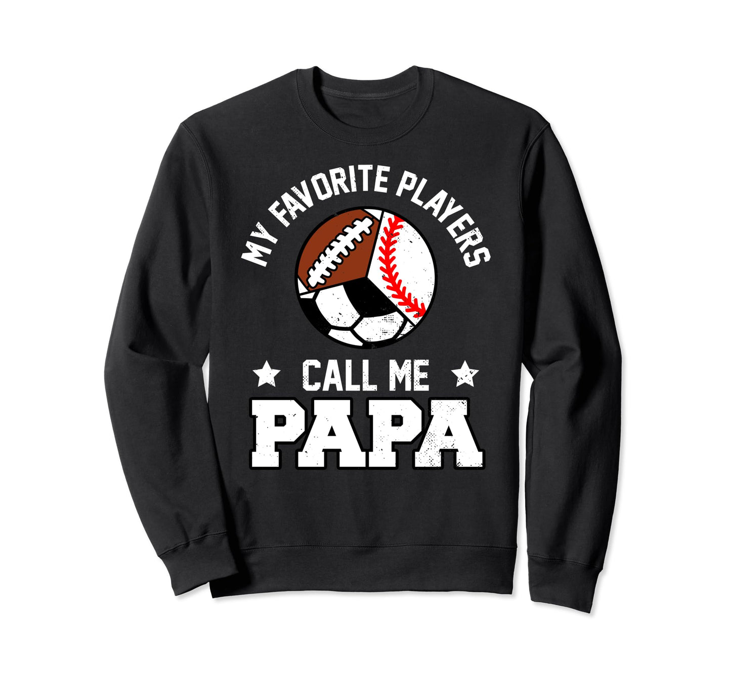 My Favorites Baseball Soccer Sweatshirt - Novelty Apparel Men Women - T-Shirt, Sweatshirt, Hoodie
