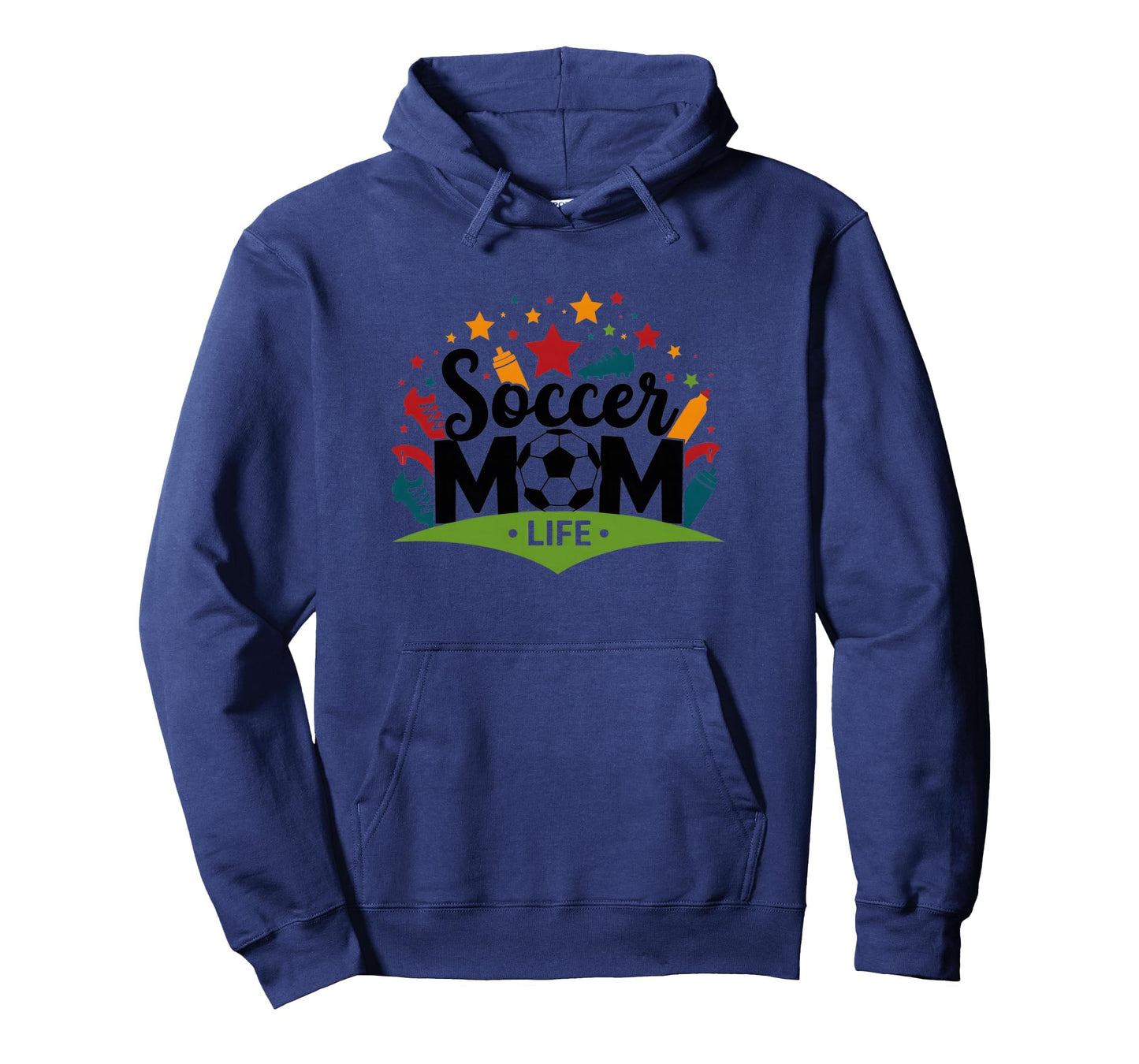Soccer Mom Life Womens Sports Parent Hoodie - Minimalist Print for Adults - T-Shirt, Sweatshirt, Hoodie