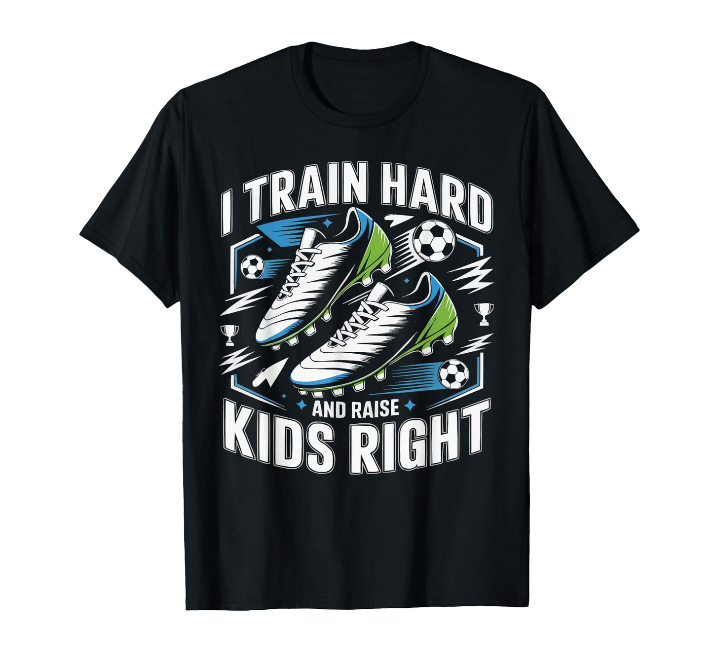 Soccer Player Soccer Dad Kick Sport T-Shirt - Custom Art Print for Adults - T-Shirt, Sweatshirt, Hoodie