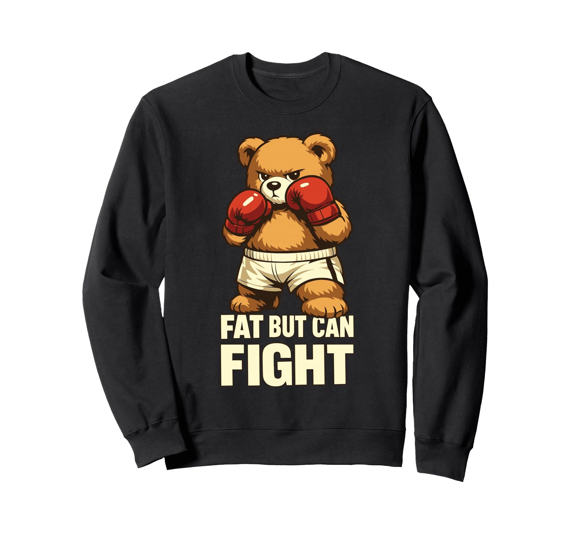 Funny Gym Boxing Self Sweatshirt - Casual Everyday Wear Men Women - T-Shirt, Sweatshirt, Hoodie