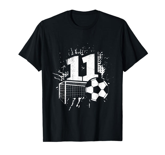 11Th Birthday Soccer Player T-Shirt - Casual Everyday Wear for Adults - T-Shirt, Sweatshirt, Hoodie