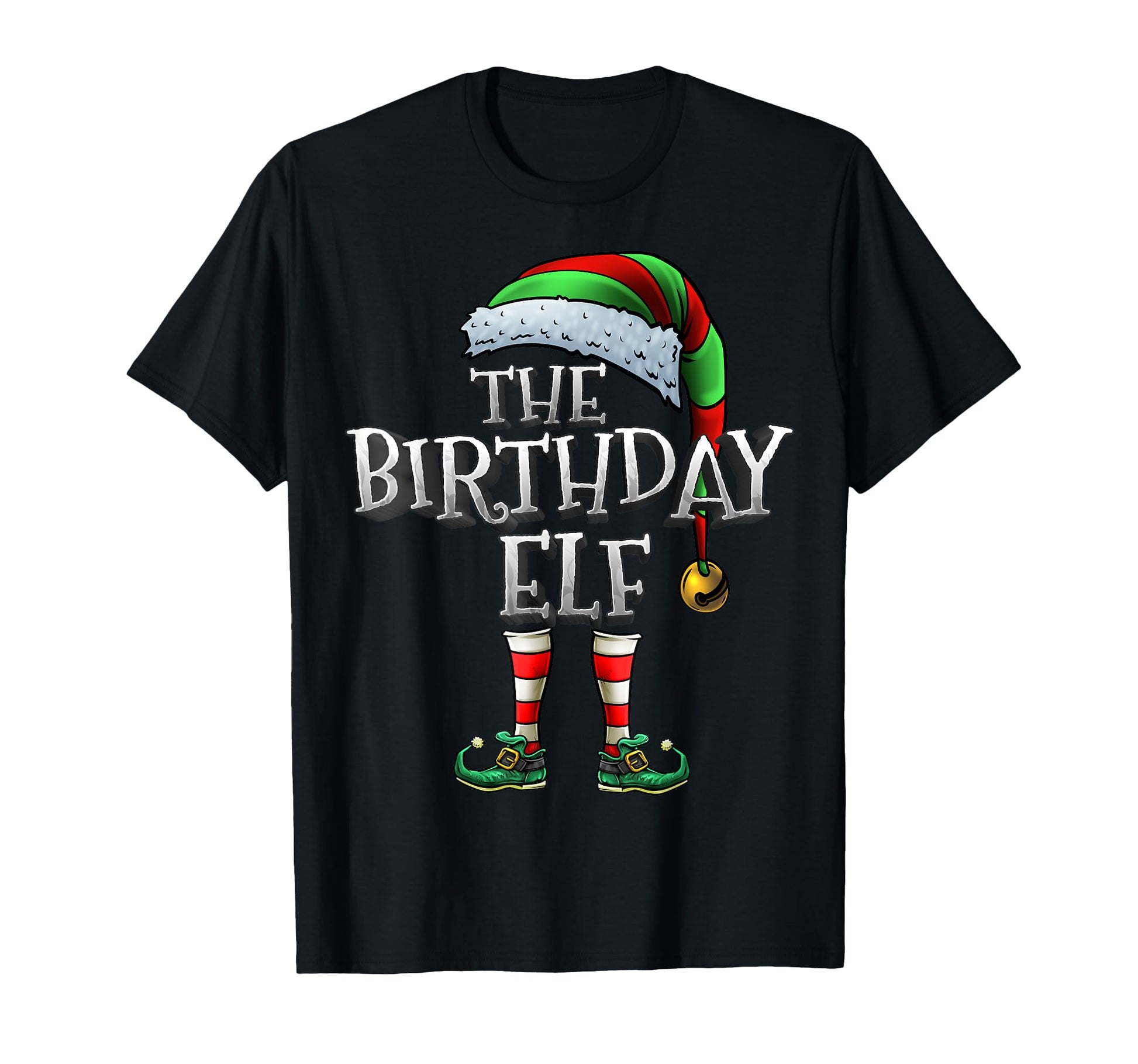 Birthday Elf Matching Family Birthday Elf T-Shirt - Custom Art Print Unisex - T-Shirt, Sweatshirt, Hoodie