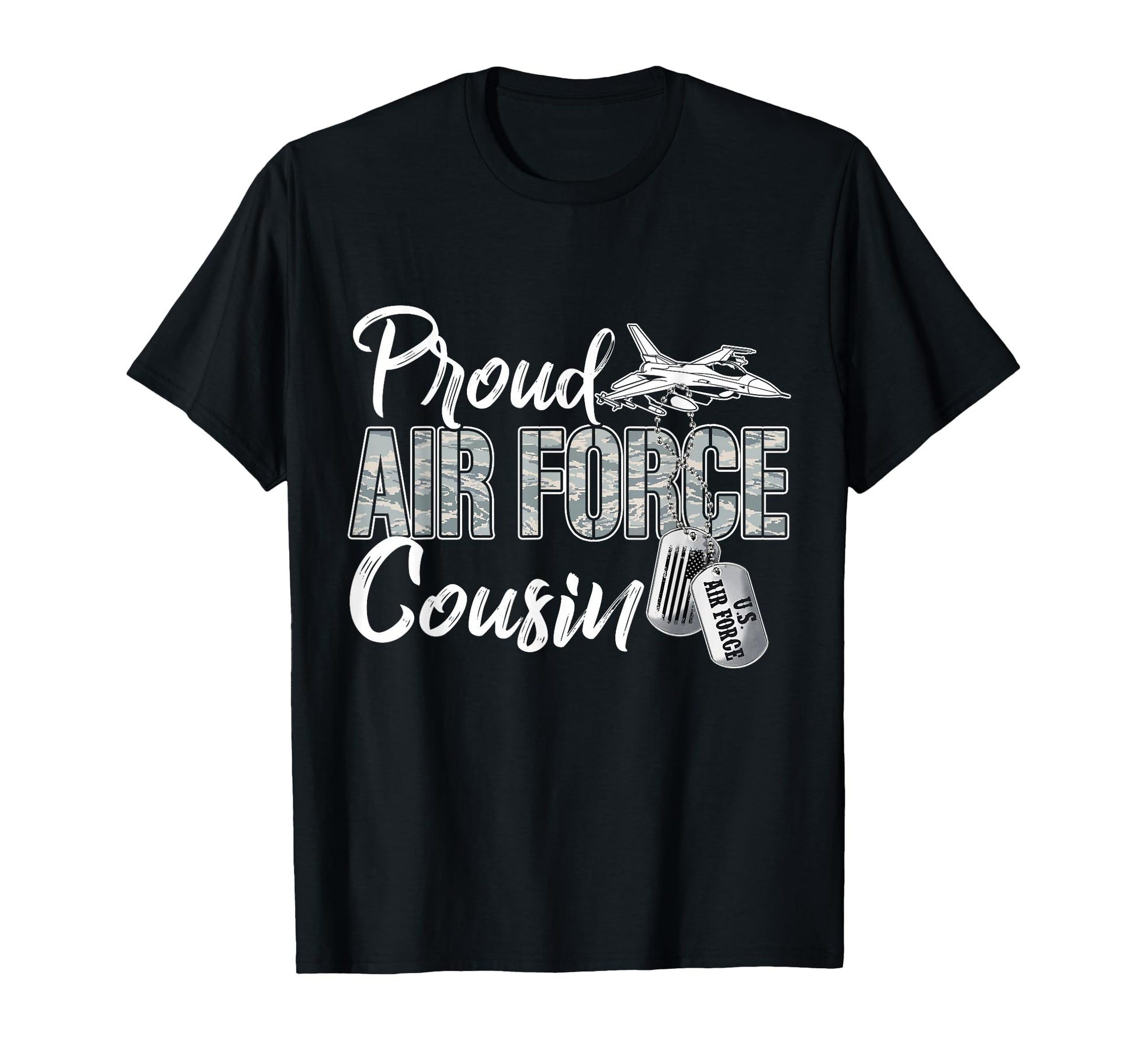 Proud Air Force Cousin Air Force T-Shirt - Unique Graphic Men Women - T-Shirt, Sweatshirt, Hoodie