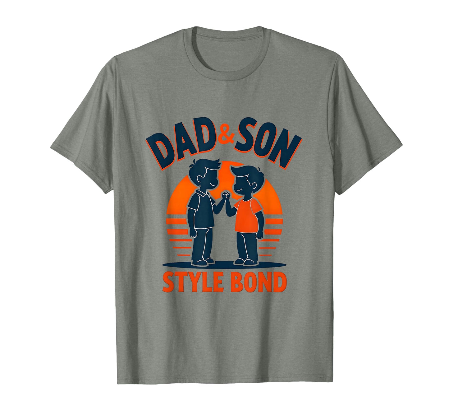 Dad Son Bond Matching Family T-Shirt - Trendy Graphic Men Women - T-Shirt, Sweatshirt, Hoodie