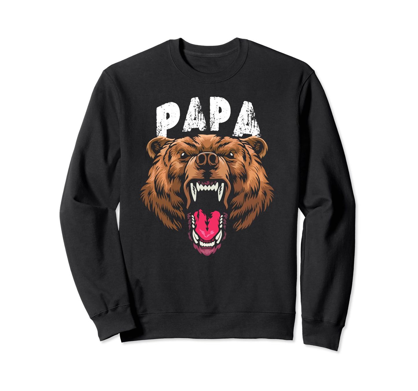 Fathers Day Papa Bear T Family Sweatshirt - Trendy Graphic Men Women - T-Shirt, Sweatshirt, Hoodie