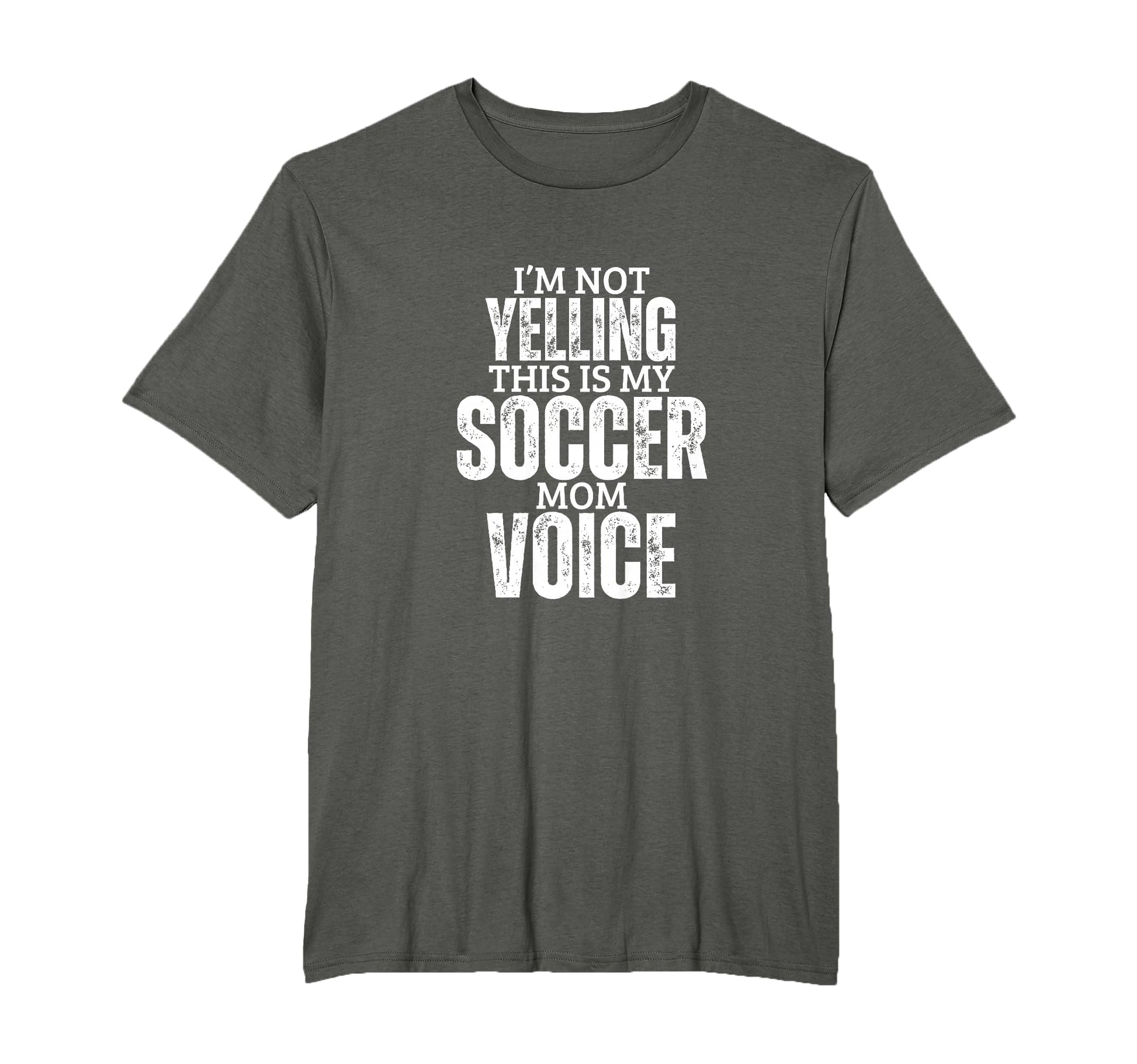 Soccer Mom Voice Funny Mother Soccer T-Shirt - Custom Art Print for Adults - T-Shirt, Sweatshirt, Hoodie