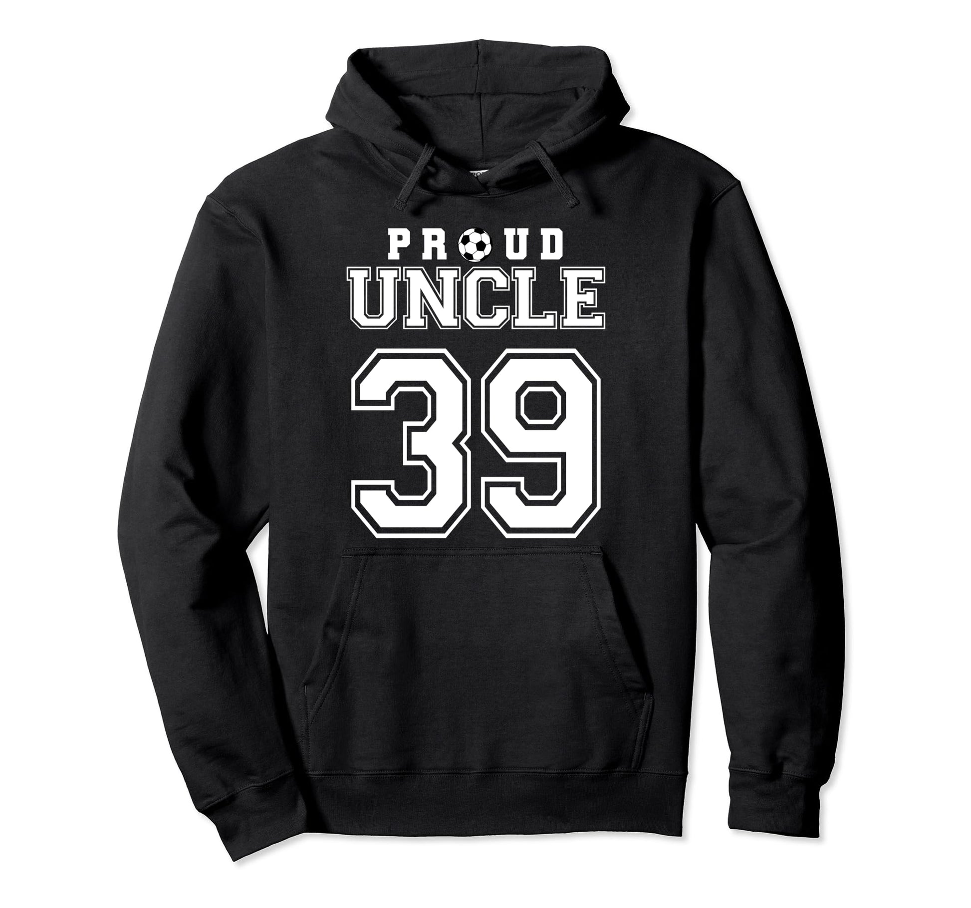 Number 39 Custom Proud Soccer Futbol Hoodie - Graphic Print Men Women - T-Shirt, Sweatshirt, Hoodie