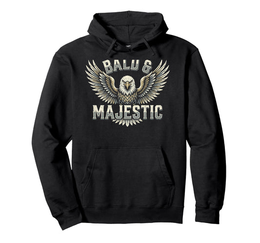 Bald Majestic Sexy Bald Guy Funny Dad Joke Hoodie - Trendy Graphic Unisex - T-Shirt, Sweatshirt, Hoodie