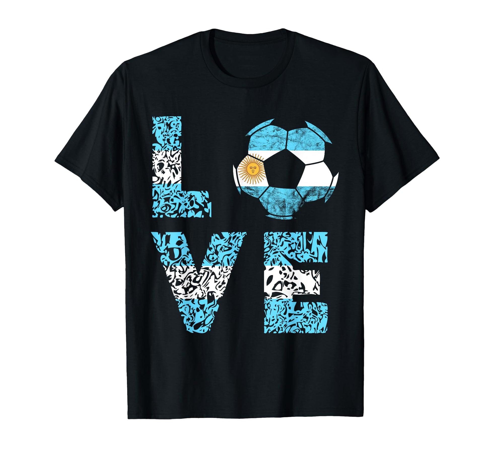 Argentina Soccer Team Argentina Love T-Shirt - Novelty Apparel Men Women - T-Shirt, Sweatshirt, Hoodie