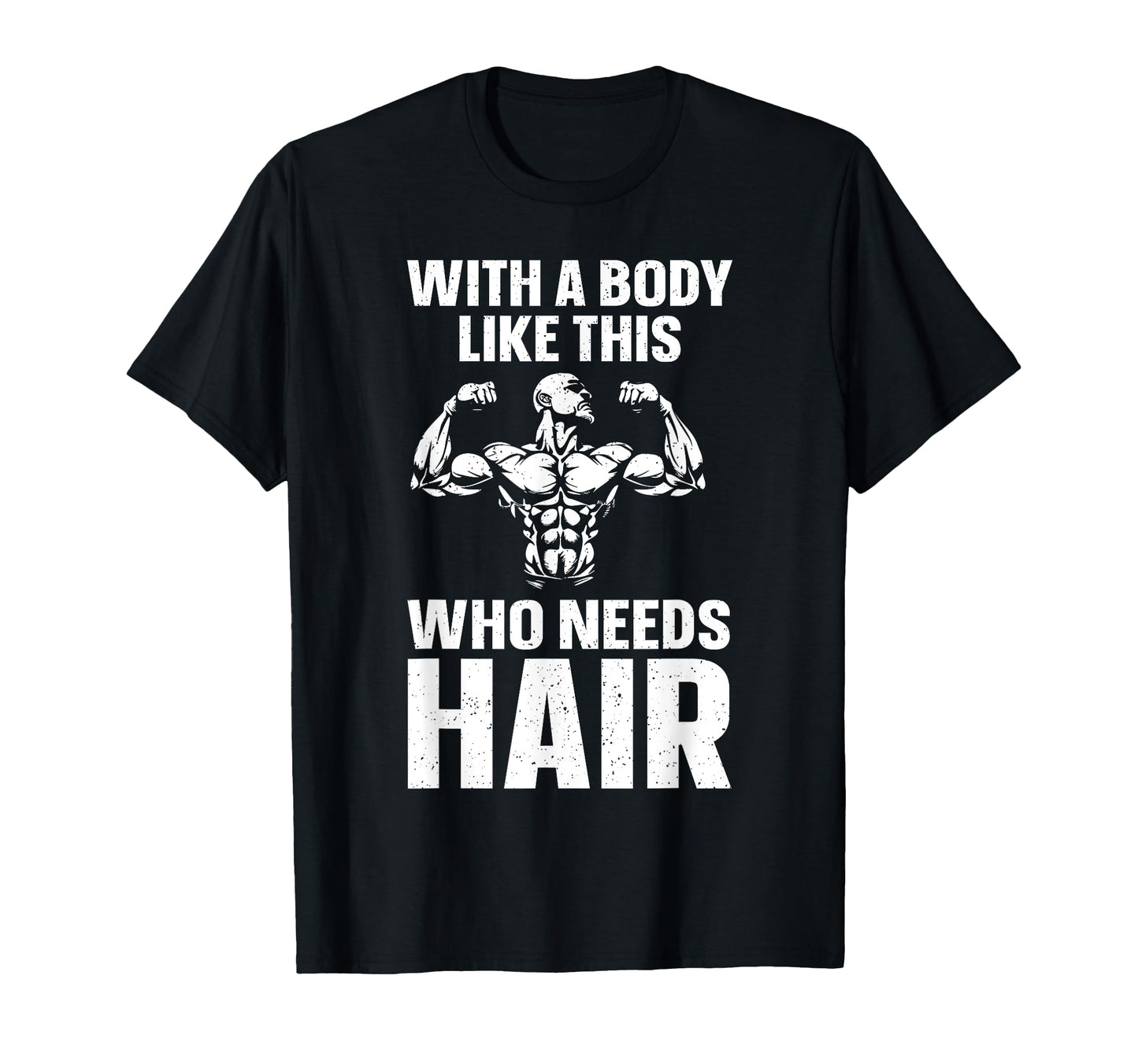 Bald Guy Dad Husband Bald Head Bald T-Shirt - Novelty Apparel Men Women - T-Shirt, Sweatshirt, Hoodie