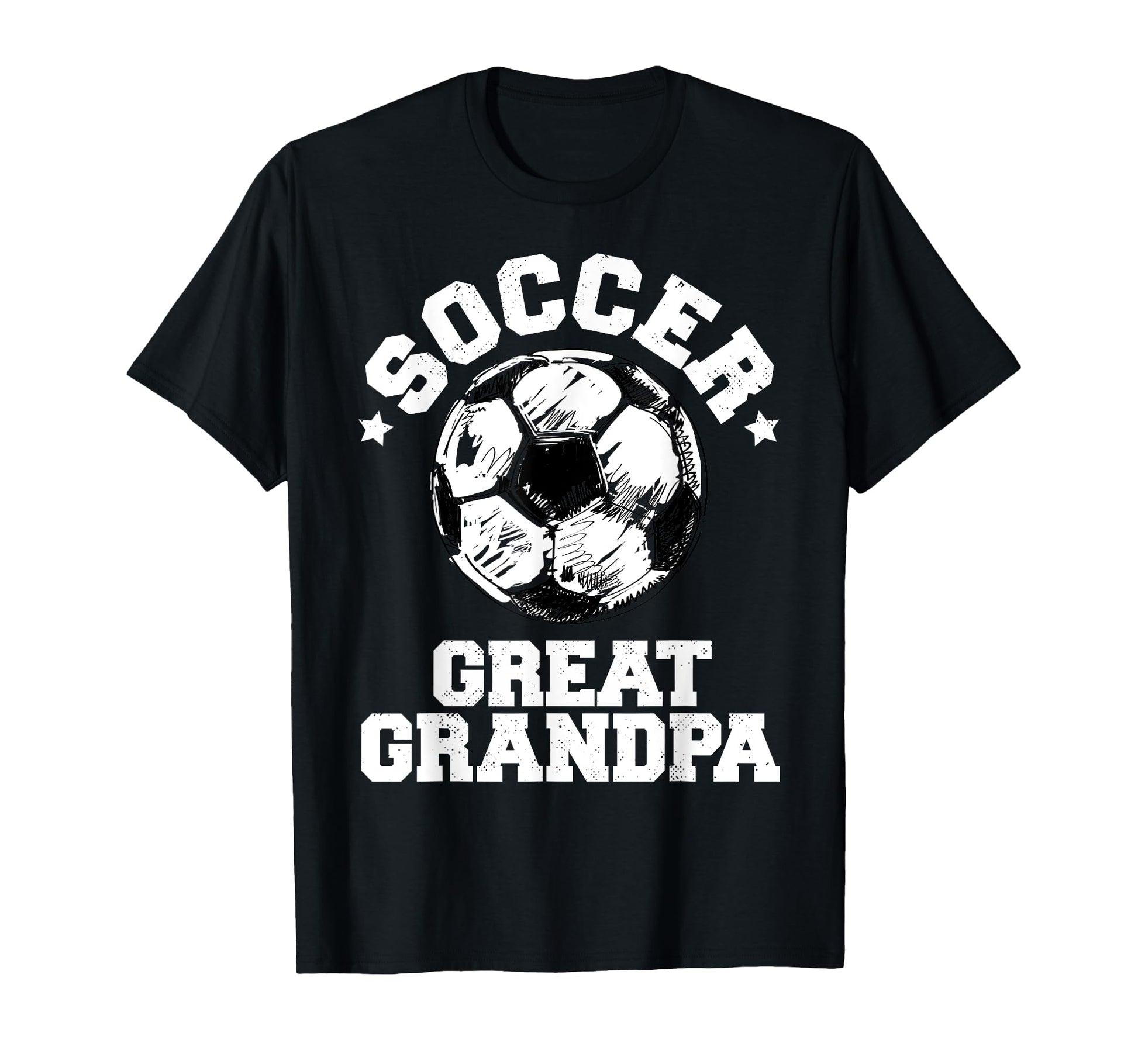 Soccer Great Grandpa Soccer Ball T-Shirt - Minimalist Print for Adults - T-Shirt, Sweatshirt, Hoodie