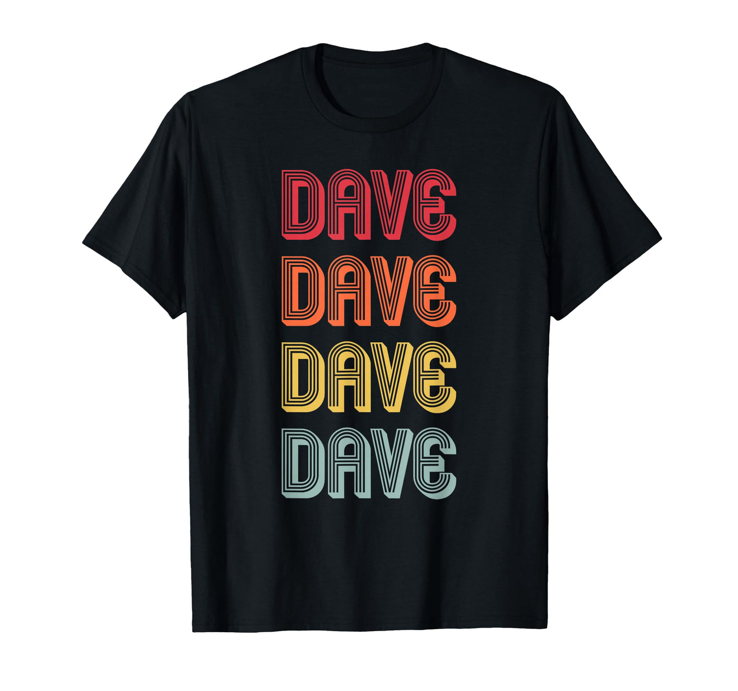 Dave Gift Name Personalized Funny T-Shirt - Minimalist Print for Adults - T-Shirt, Sweatshirt, Hoodie