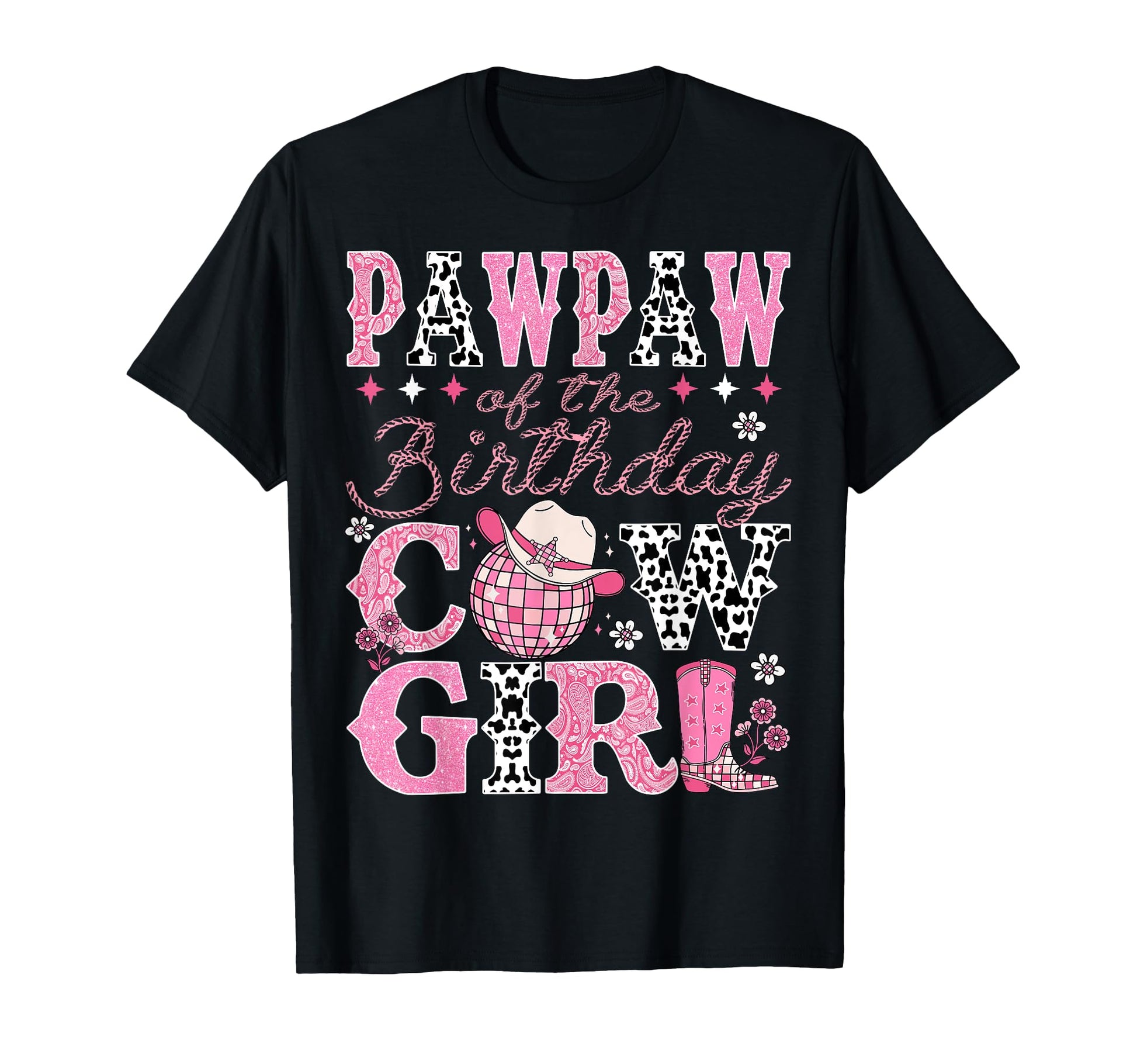 Pawpaw Birthday Cowgirl Rodeo Pawpaw T-Shirt - Aesthetic Graphic Men Women - T-Shirt, Sweatshirt, Hoodie