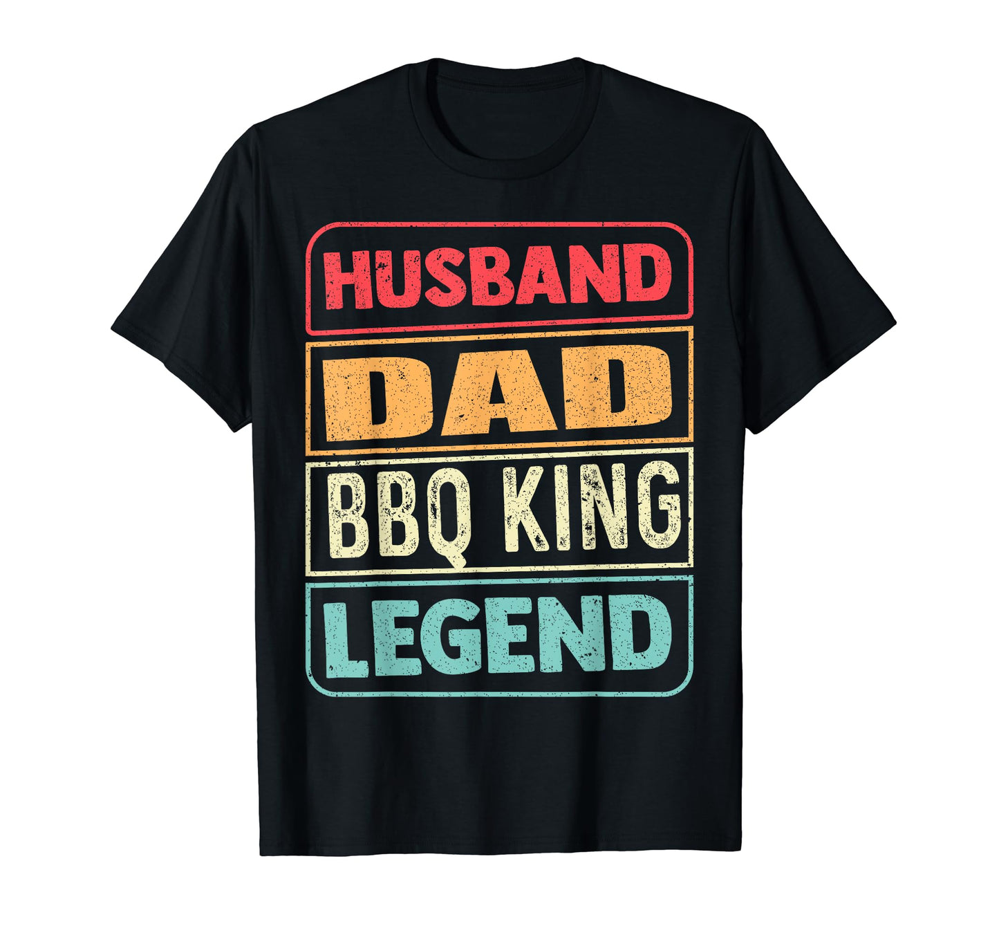 Husband Dad Bbq King Legend T-Shirt - Fun Novelty Design Men Women - T-Shirt, Sweatshirt, Hoodie