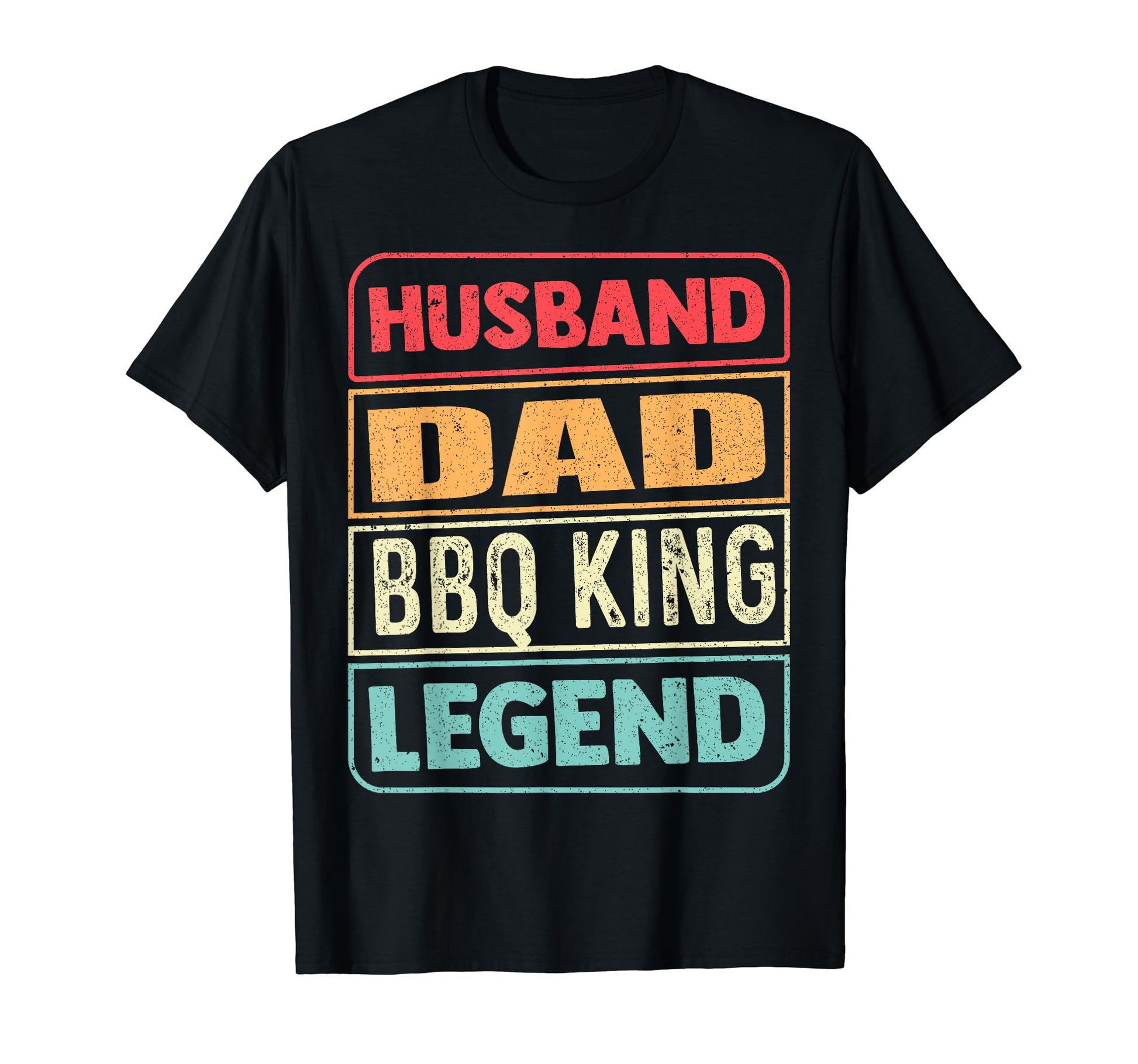 Husband Dad Bbq King Legend T-Shirt - Fun Novelty Design Men Women - T-Shirt, Sweatshirt, Hoodie