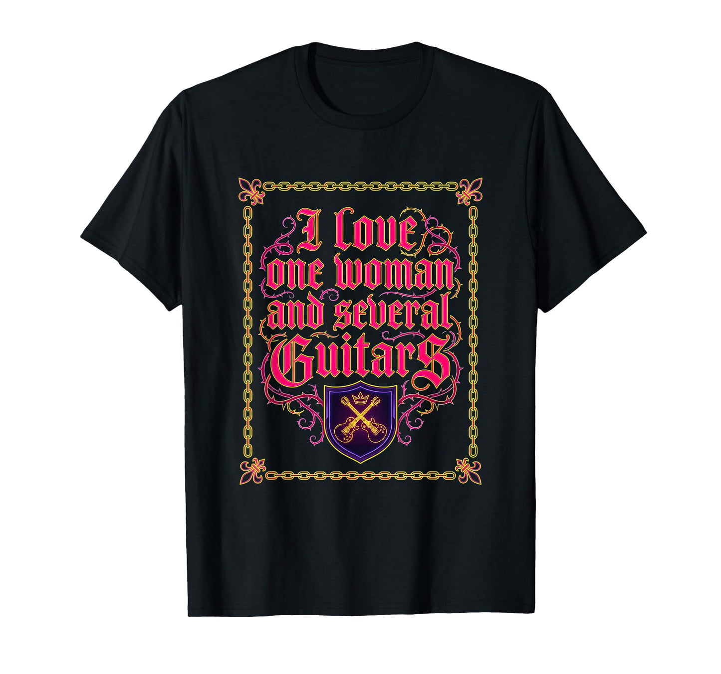 Guitar Lover Musician Funny Guitarist T-Shirt - Novelty Apparel for Adults - T-Shirt, Sweatshirt, Hoodie