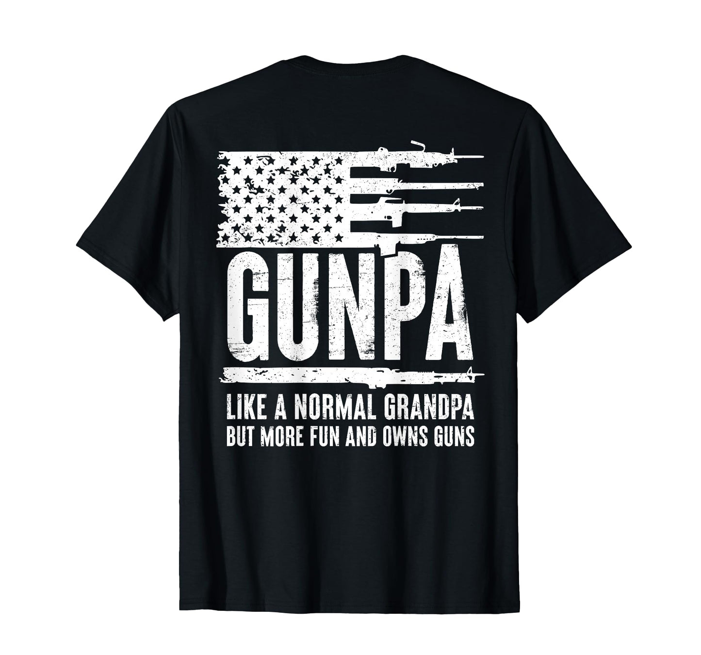 Gunpa Like Normal Grandpa But More Fun T-Shirt - Aesthetic Graphic Unisex - T-Shirt, Sweatshirt, Hoodie