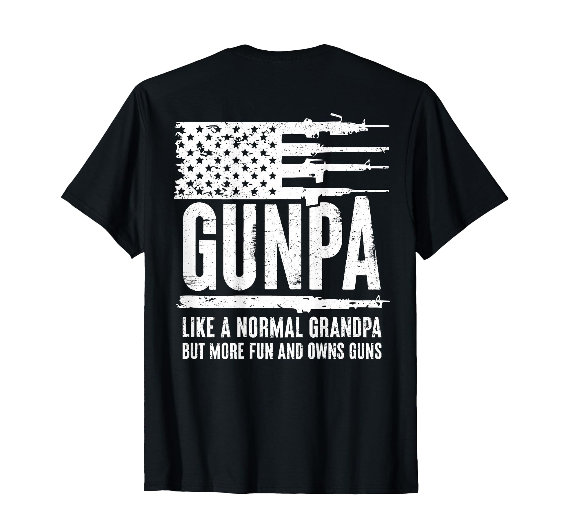 Gunpa Like Normal Grandpa But More Fun T-Shirt - Aesthetic Graphic Unisex - T-Shirt, Sweatshirt, Hoodie