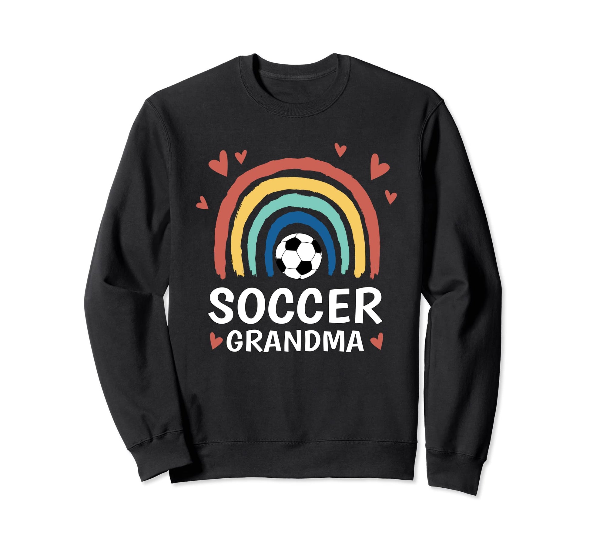 Leopard Rainbow Soccer Player Family Sweatshirt - Streetwear Style Unisex - T-Shirt, Sweatshirt, Hoodie