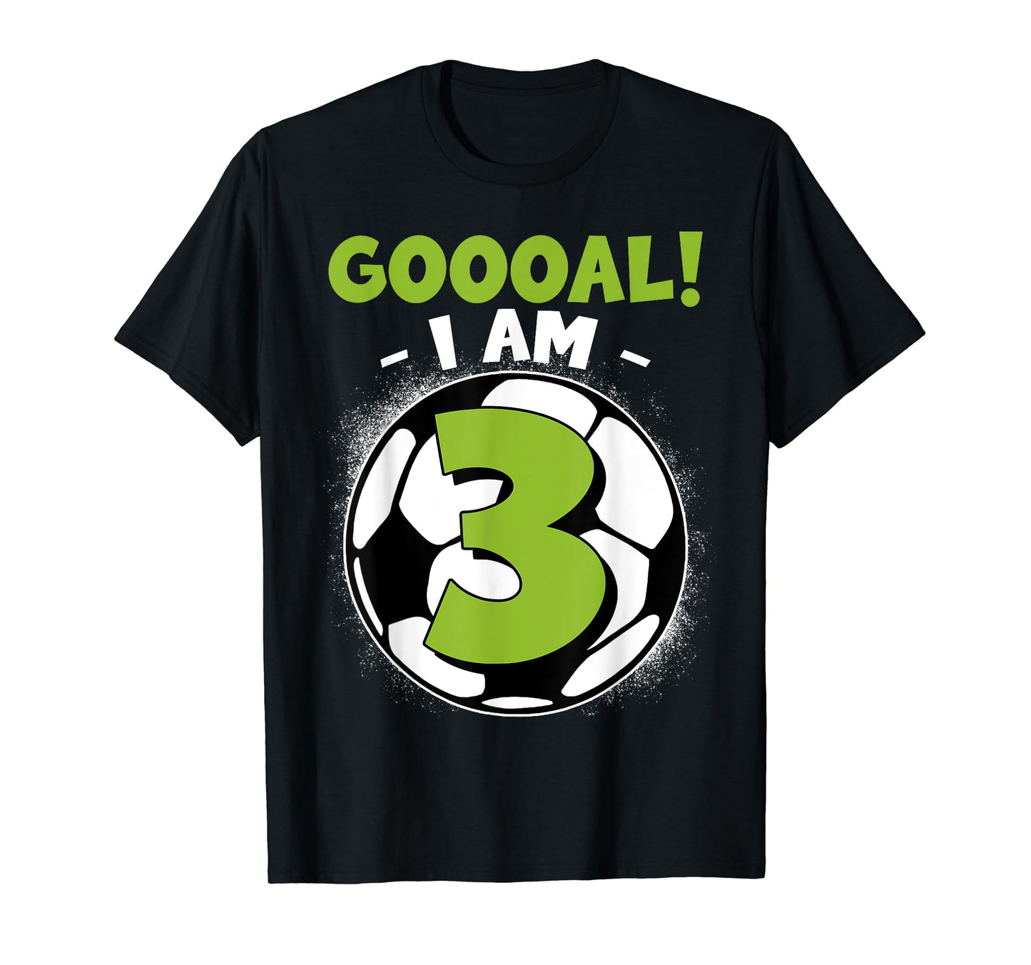 3 Year Old Birthday Soccer Themed T-Shirt - Streetwear Style Men Women - T-Shirt, Sweatshirt, Hoodie
