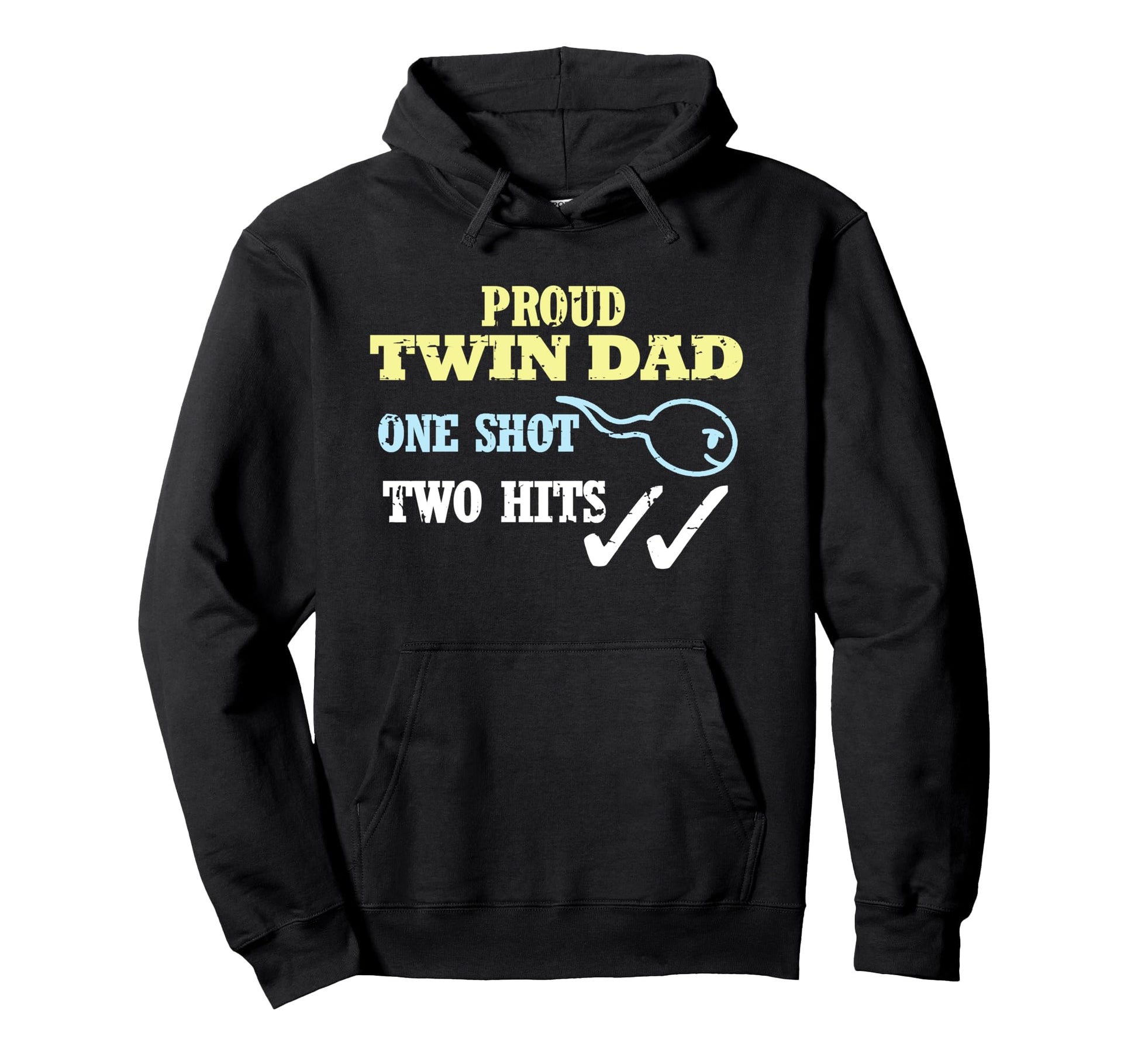 Joke Ideas Twins And Twin Parents Sweatshirt - Minimalist Print for Adults - T-Shirt, Sweatshirt, Hoodie