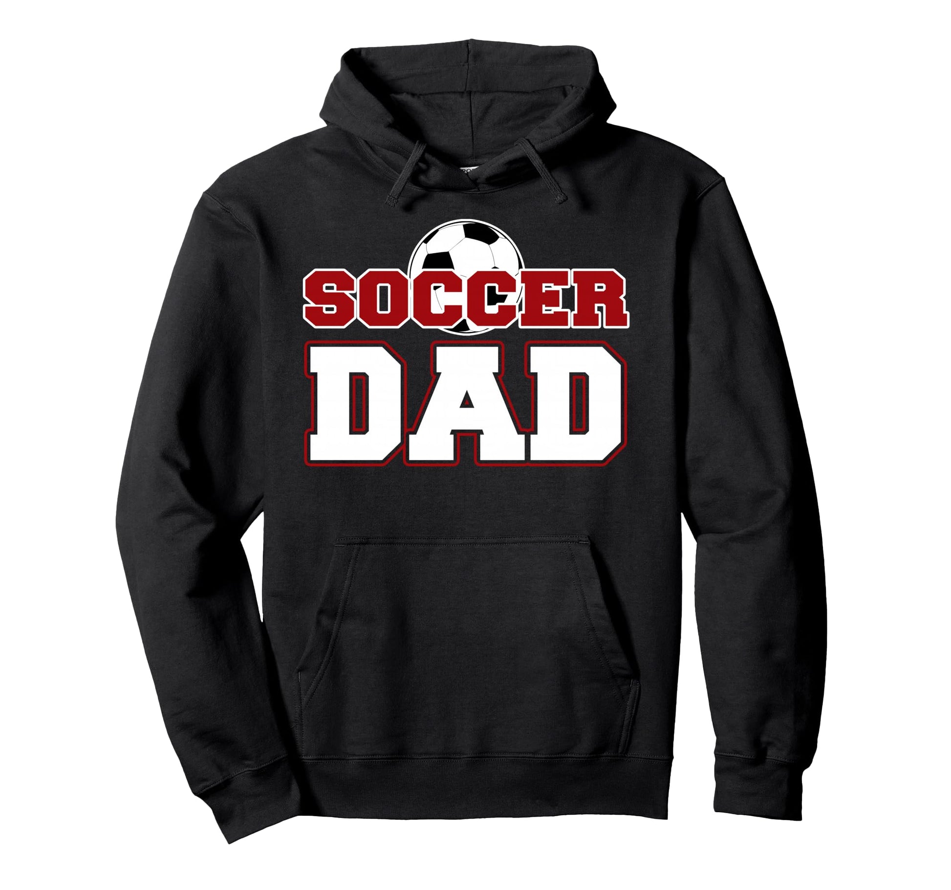 Soccer Dad Hoodie - Minimalist Print Men Women - T-Shirt, Sweatshirt, Hoodie