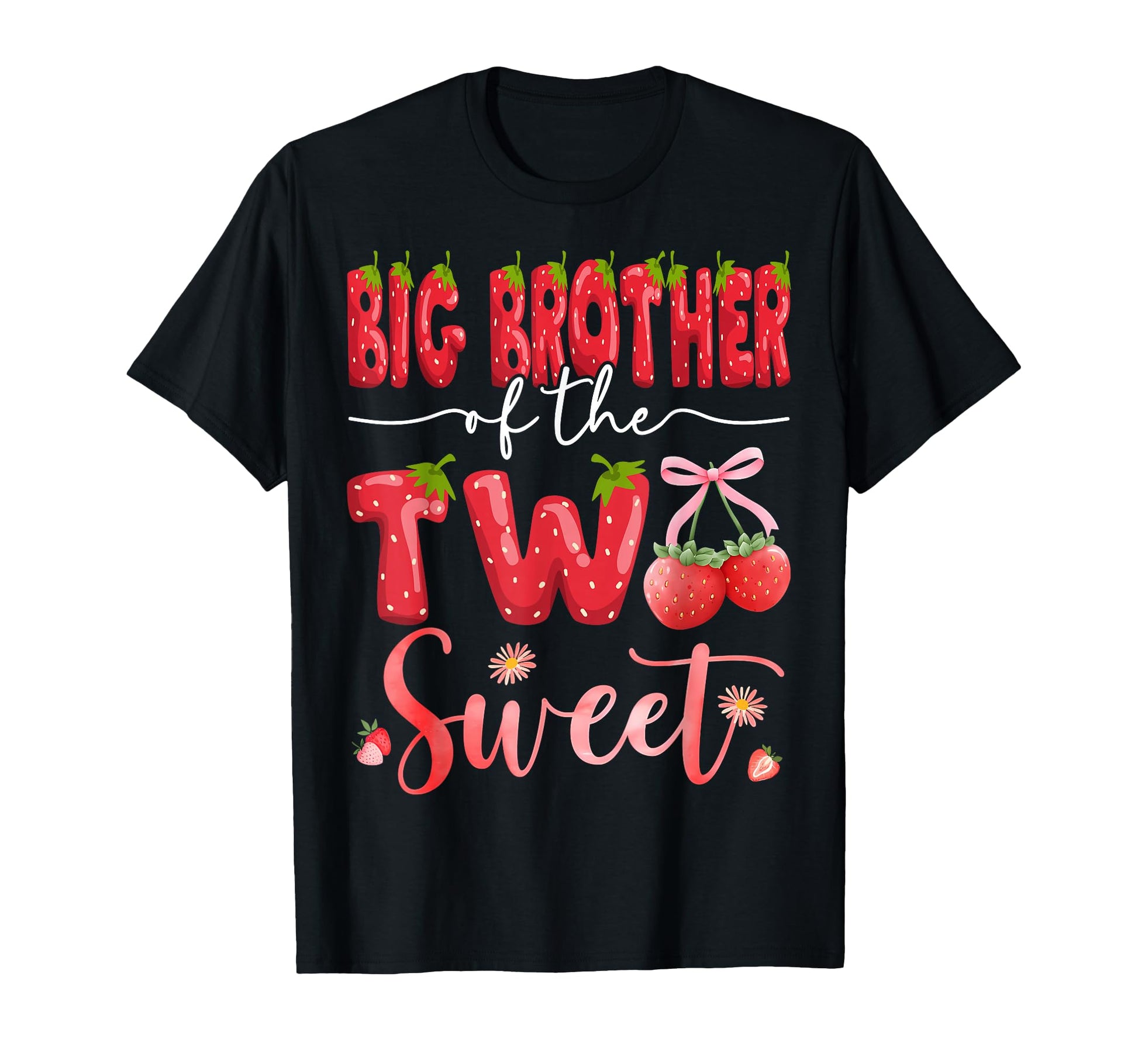 Big Brother Two Sweet 2Nd Birthday T-Shirt - Fun Novelty Design Men Women - T-Shirt, Sweatshirt, Hoodie