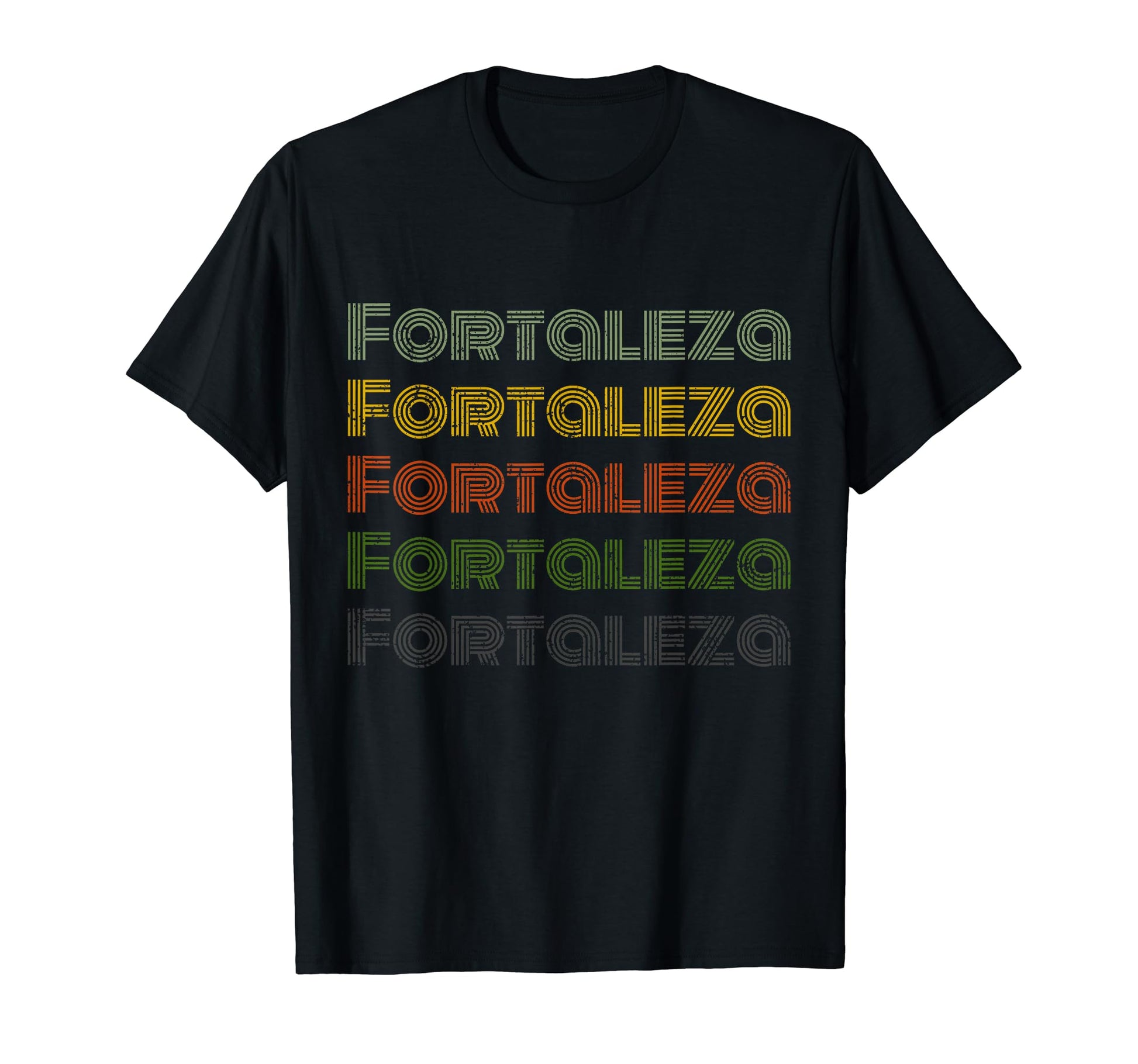 Brazil 70S City Fortaleza T-Shirt - Unique Graphic Men Women - T-Shirt, Sweatshirt, Hoodie
