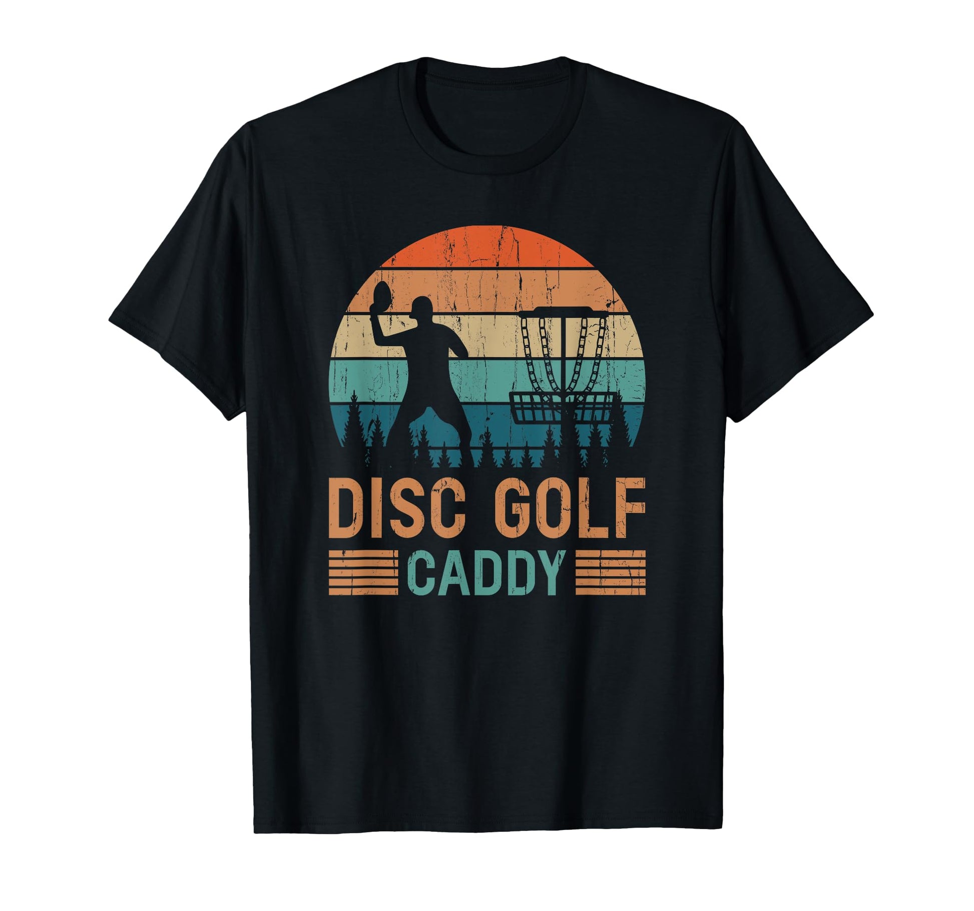 Disc Golf Caddy Disc Golf Dad T-Shirt - Minimalist Print for Adults - T-Shirt, Sweatshirt, Hoodie