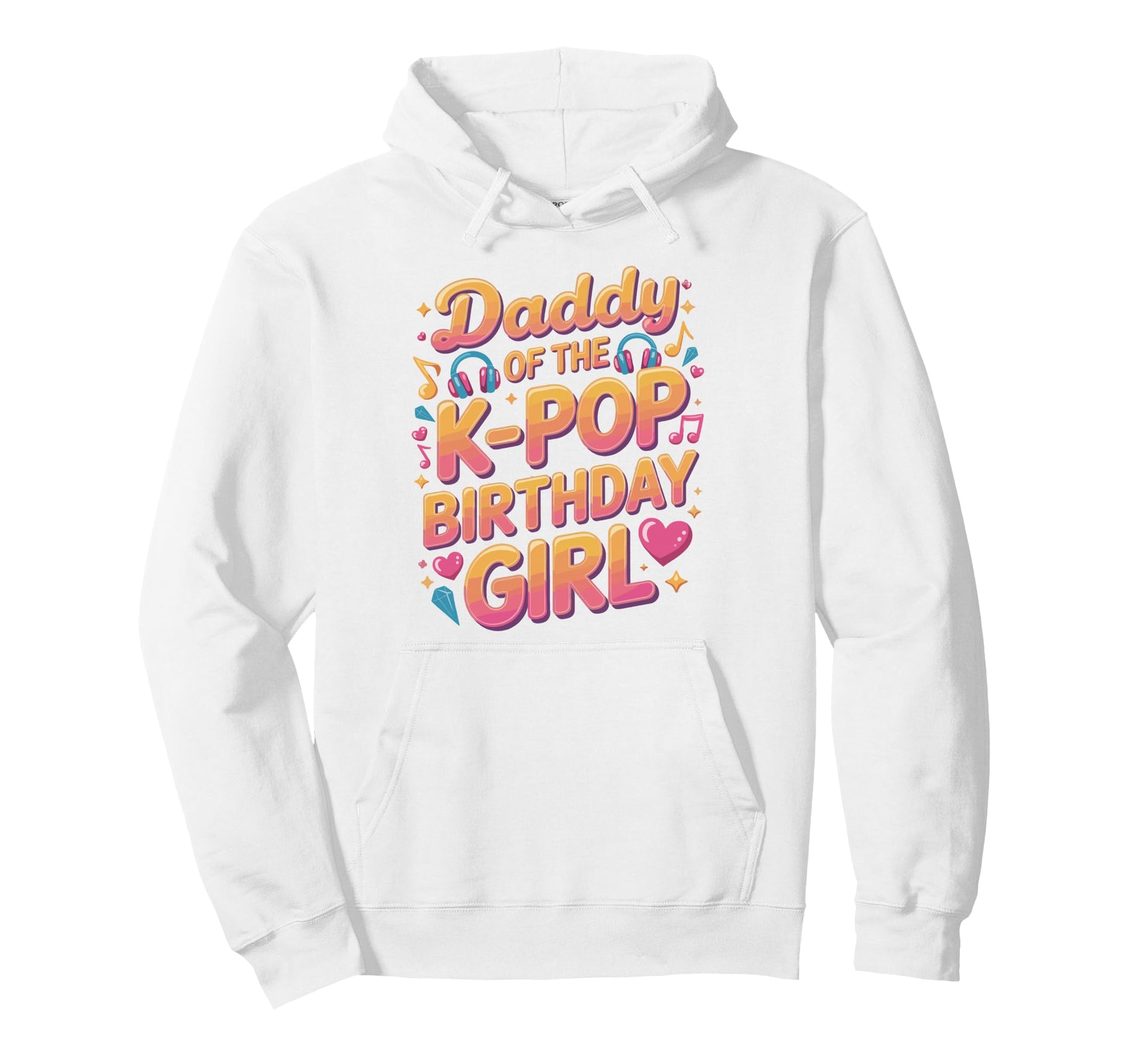 Korean Pop Outifit Kpop Daddy K Pop Hoodie - Graphic Print for Adults - T-Shirt, Sweatshirt, Hoodie