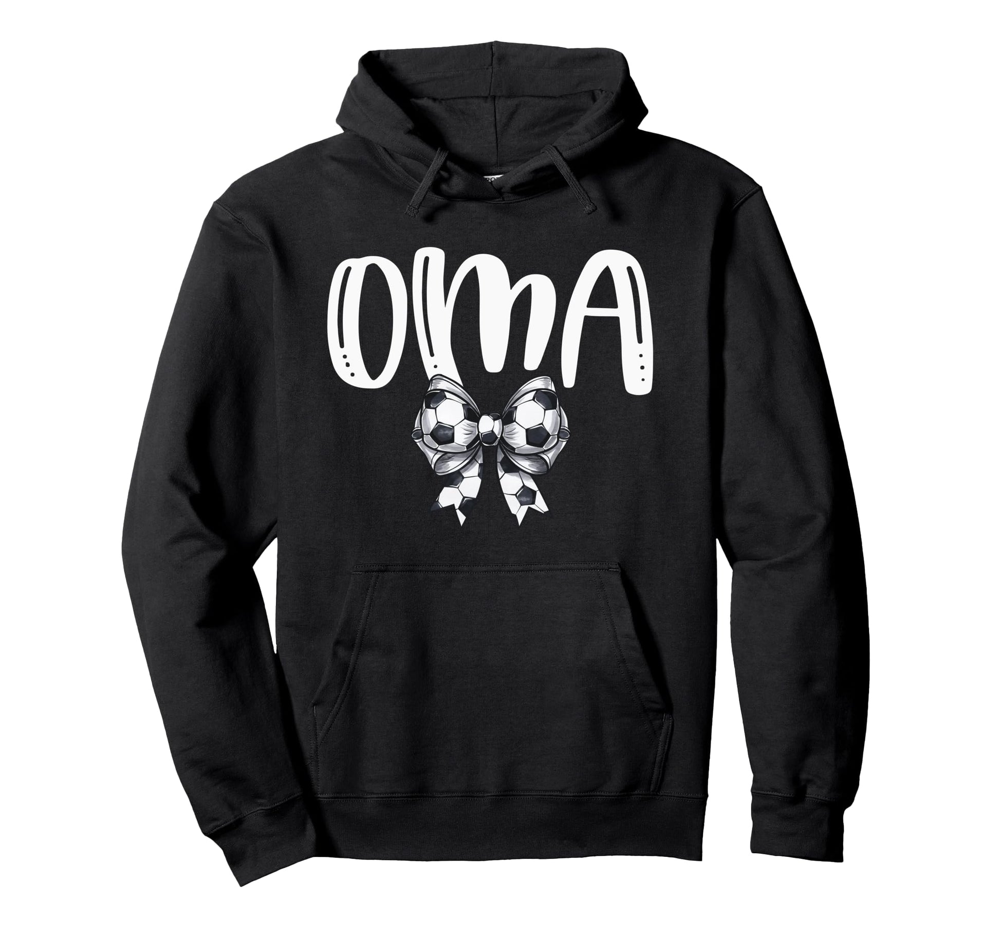 Coquette Soccer Oma Spirit Hoodie - Graphic Print Men Women - T-Shirt, Sweatshirt, Hoodie