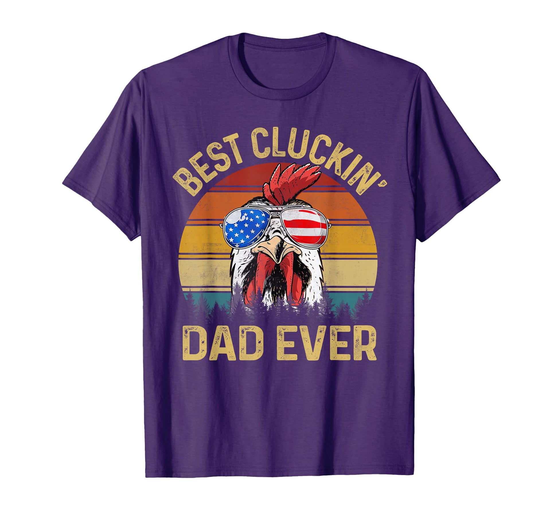 Best Cluckin Dad Ever Chicken T-Shirt - Casual Everyday Wear for Adults - T-Shirt, Sweatshirt, Hoodie