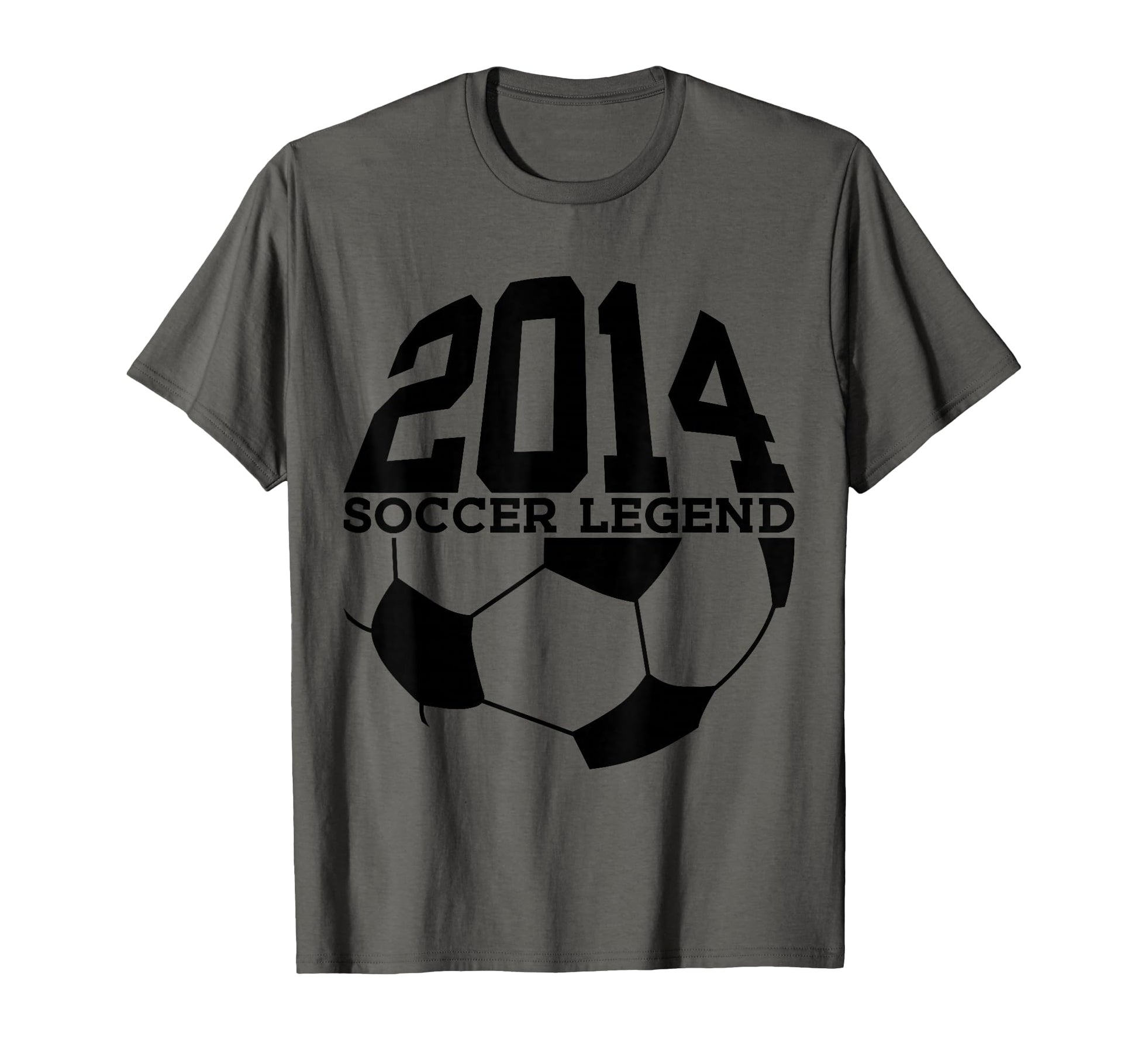 Soccer Legend 2014 12Th Birthday Soccer T-Shirt - Trendy Graphic Men Women - T-Shirt, Sweatshirt, Hoodie